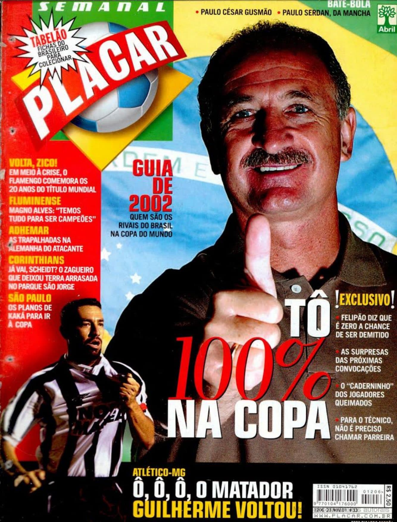 Capa da edição Nº 1206 da revista PLACAR