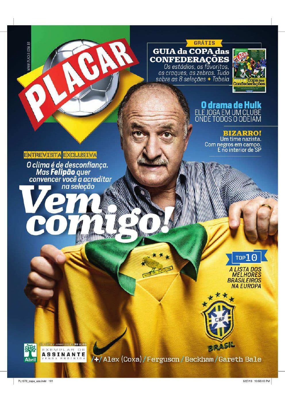 Capa da edição Nº 1379 da revista PLACAR