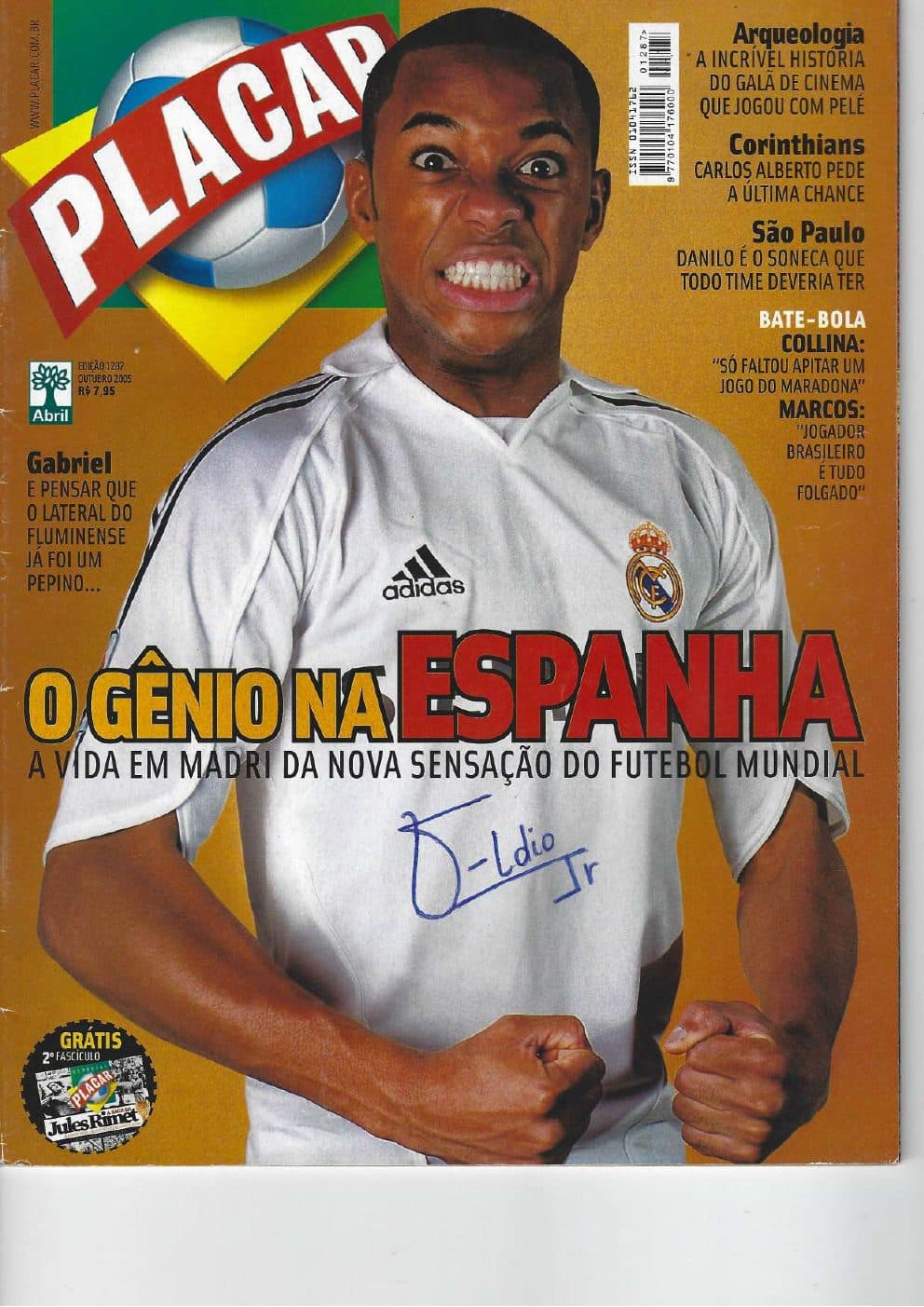 Capa da edição Nº 1287 da revista PLACAR