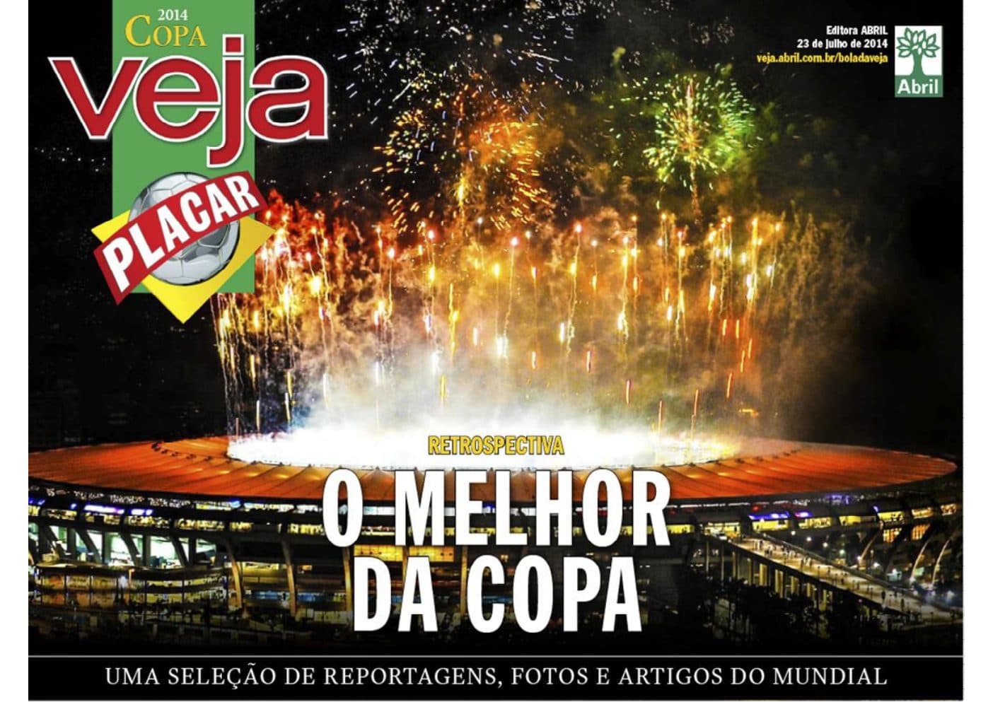 Capa da edição Nº 1392A da revista PLACAR