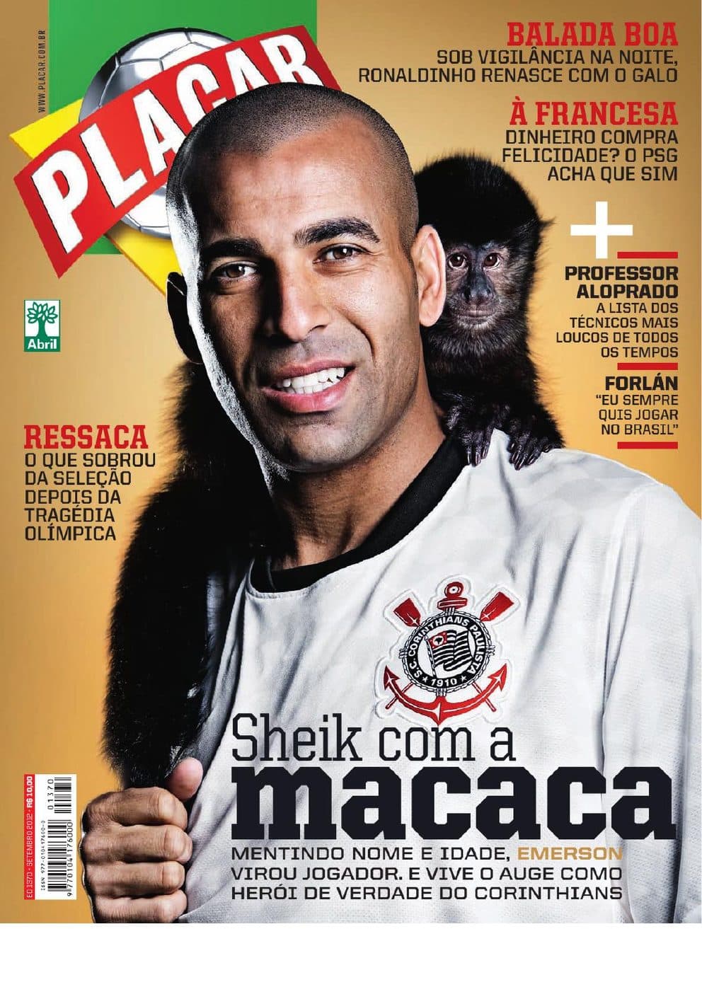 Capa da edição Nº 1370 da revista PLACAR