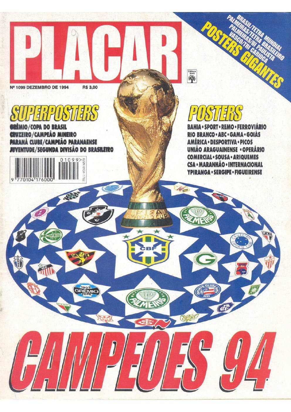Capa da edição Nº 1099 da revista PLACAR