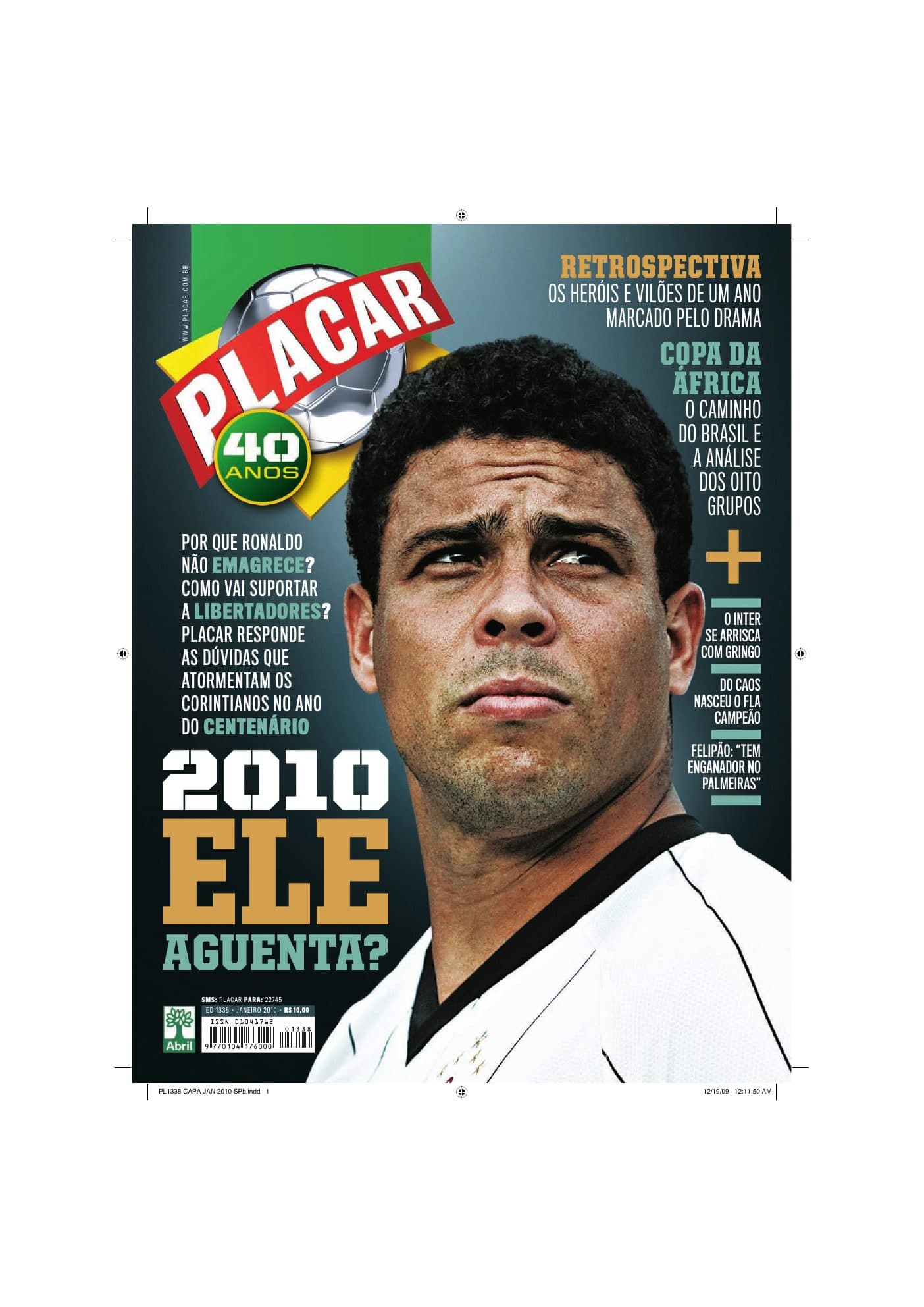 Capa da edição: 2010-EDIÇÃO
