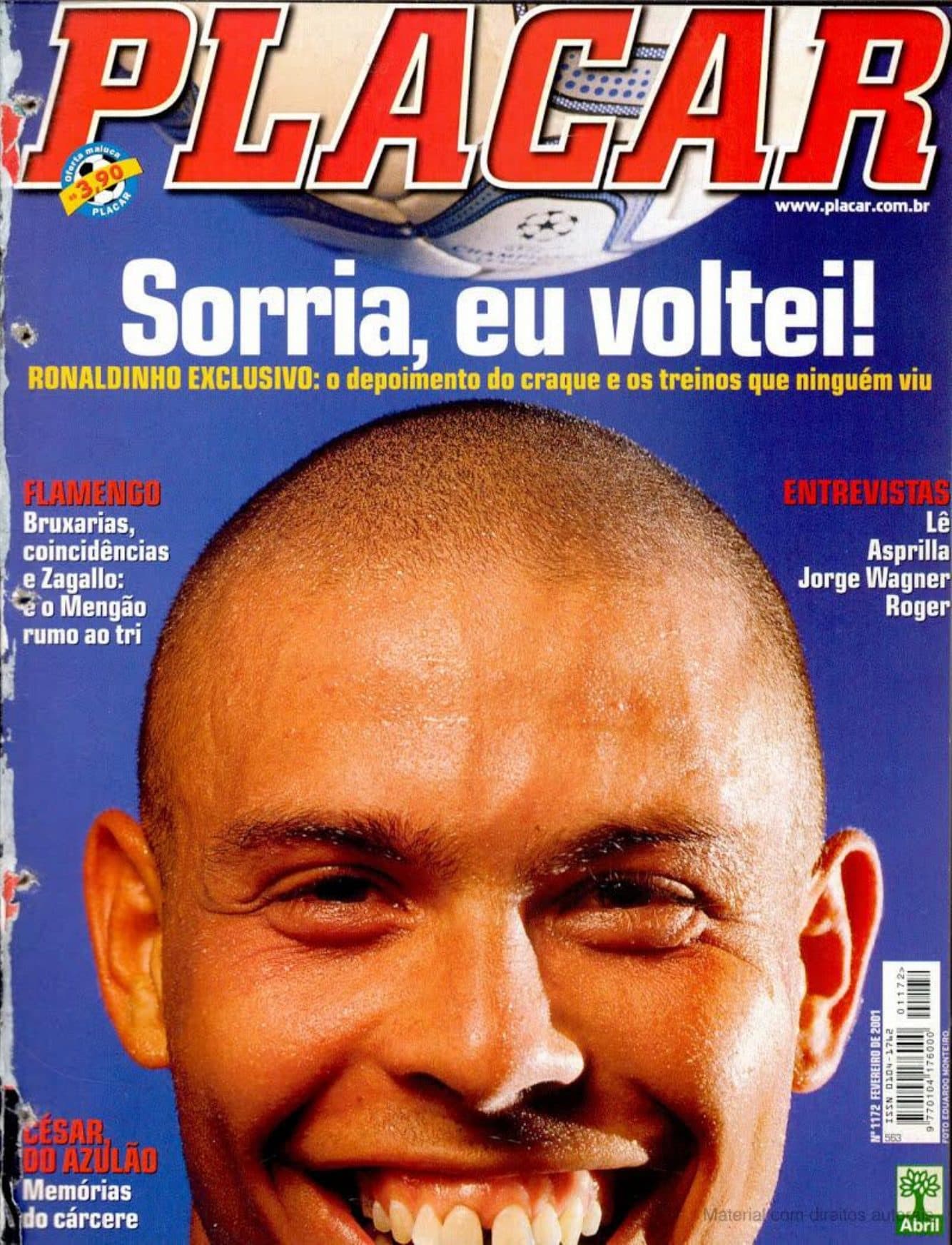 Capa da edição Nº 1172 da revista PLACAR