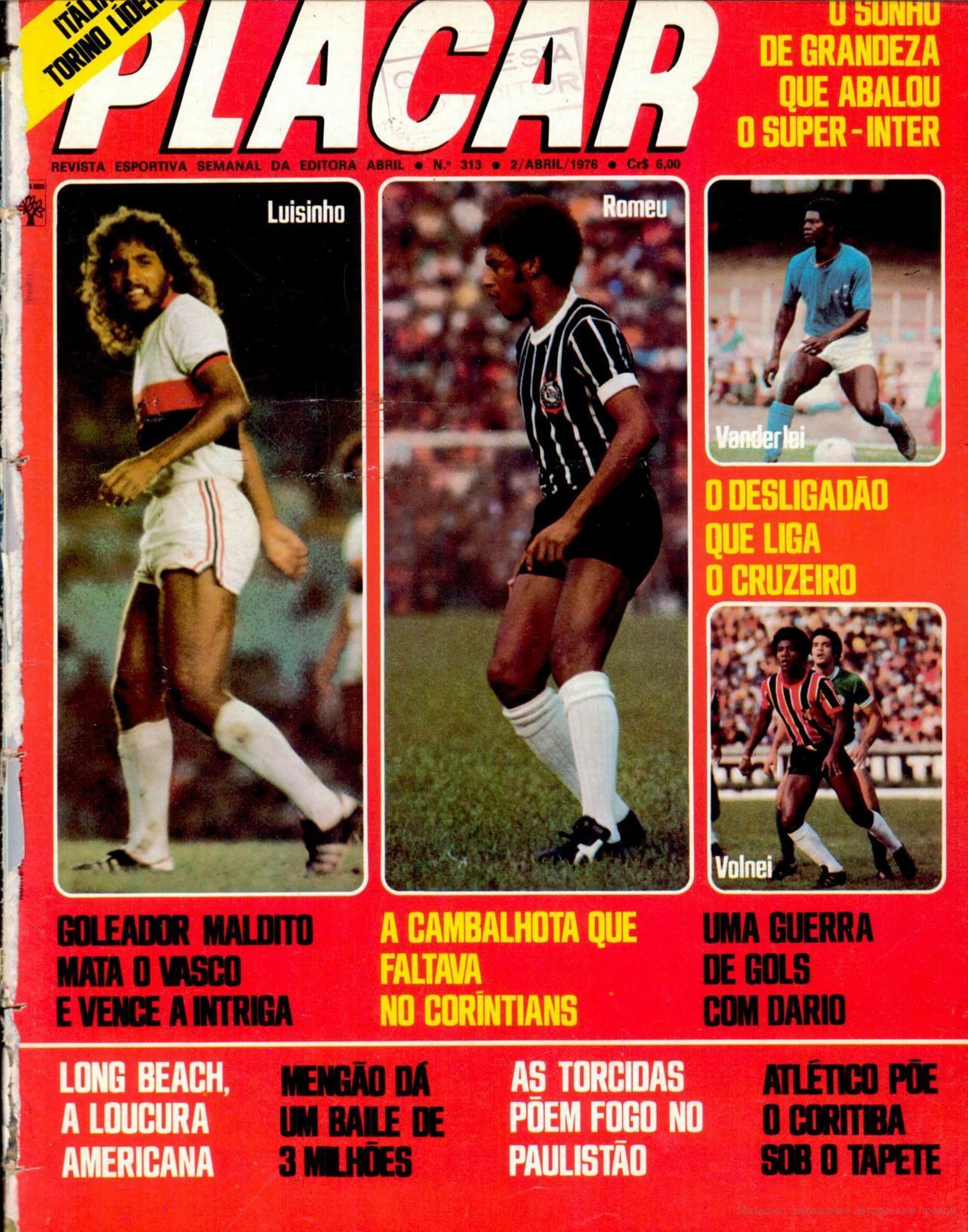 Capa da edição Itália: Torino Líder da revista PLACAR