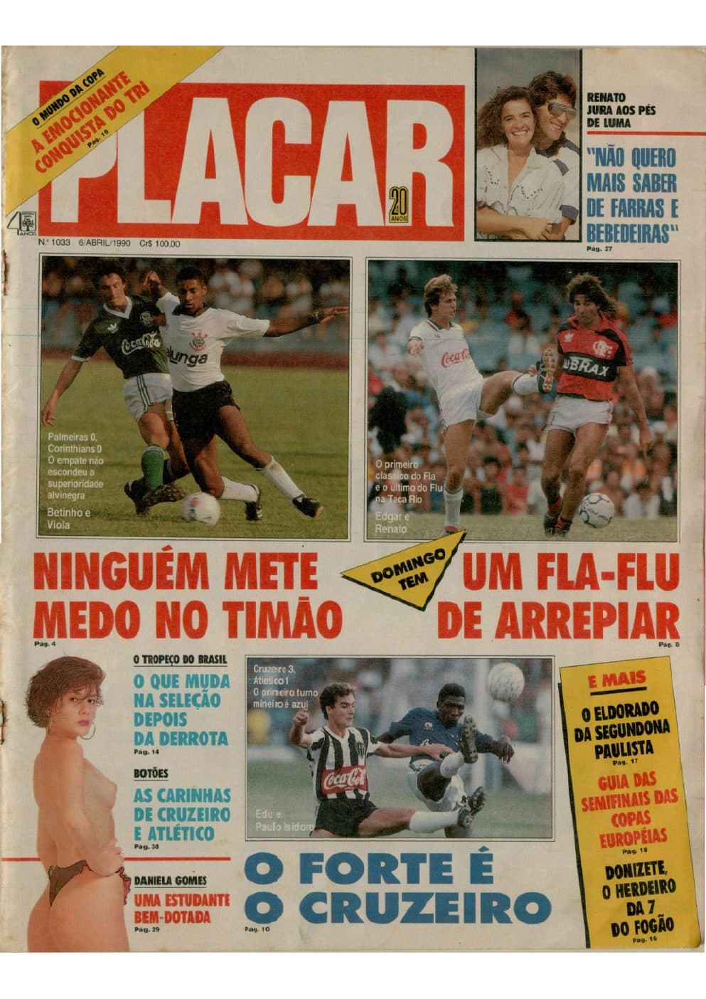 Capa da edição: 1990-EDIÇÃO