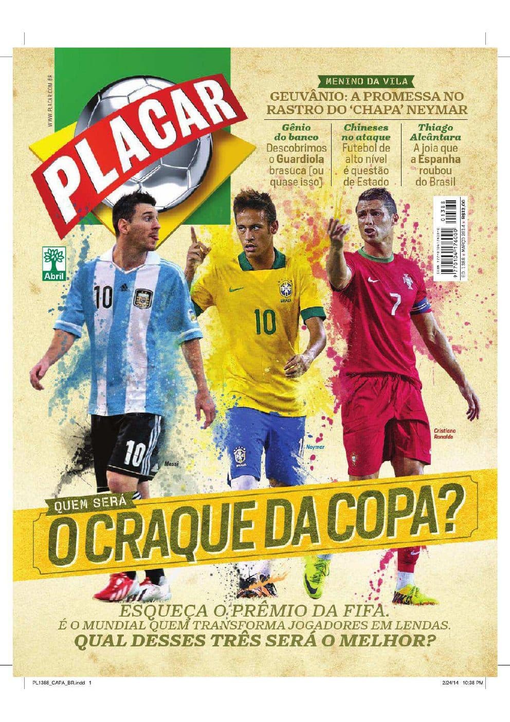 Capa da edição Nº 1388 da revista PLACAR