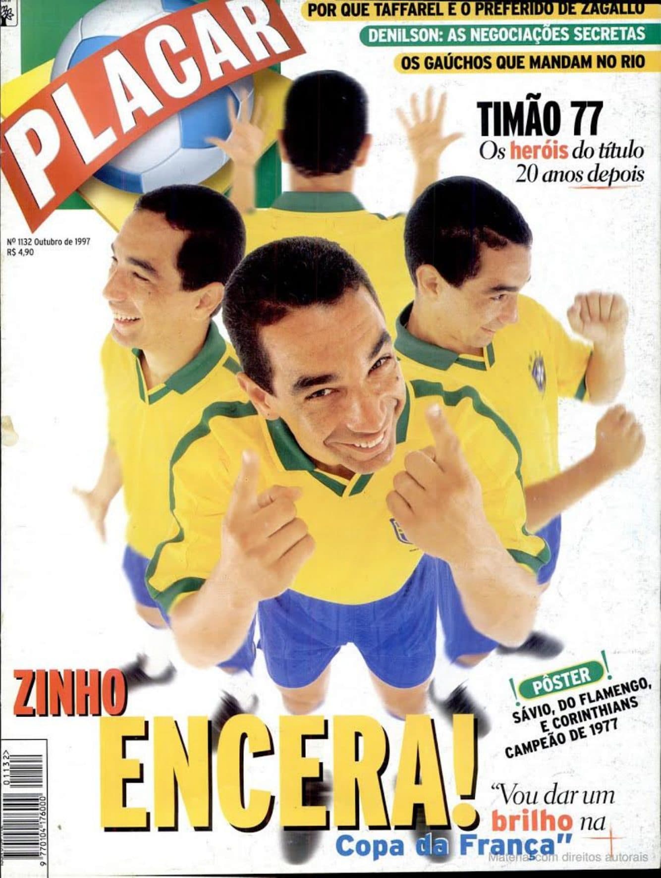 Capa da edição Nº 1132 da revista PLACAR