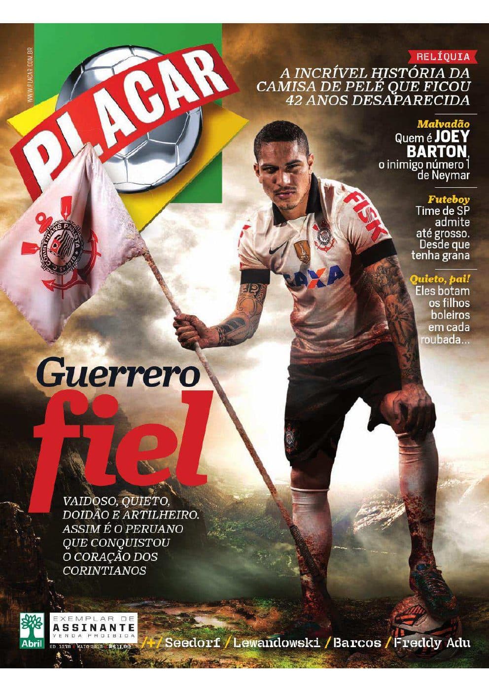 Capa da edição Nº 1378 da revista PLACAR