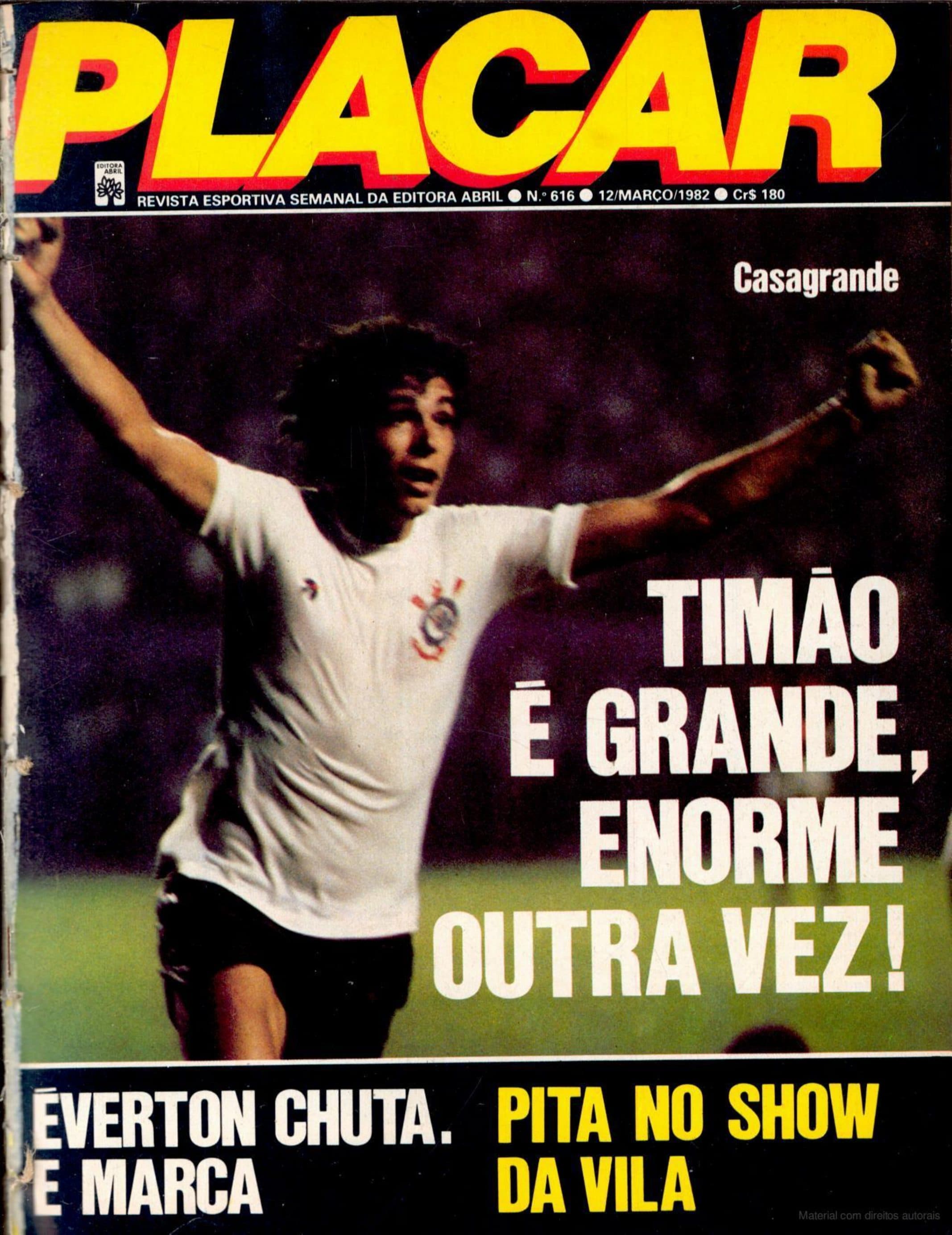 Capa da edição Nº 616 da revista PLACAR