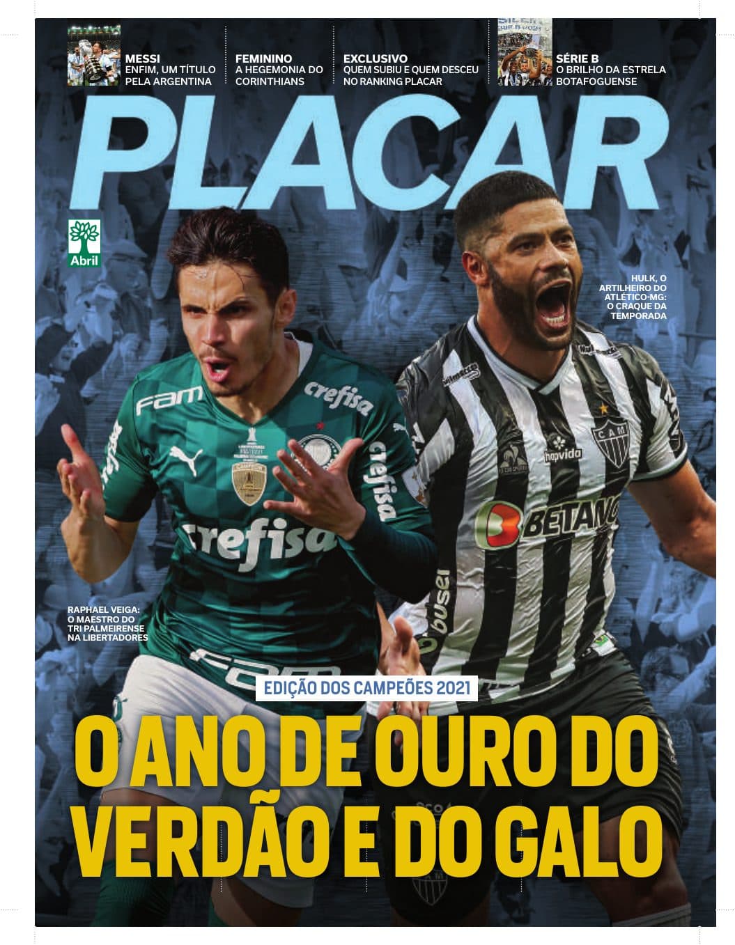 Capa da edição Edição dos Campeões da revista PLACAR