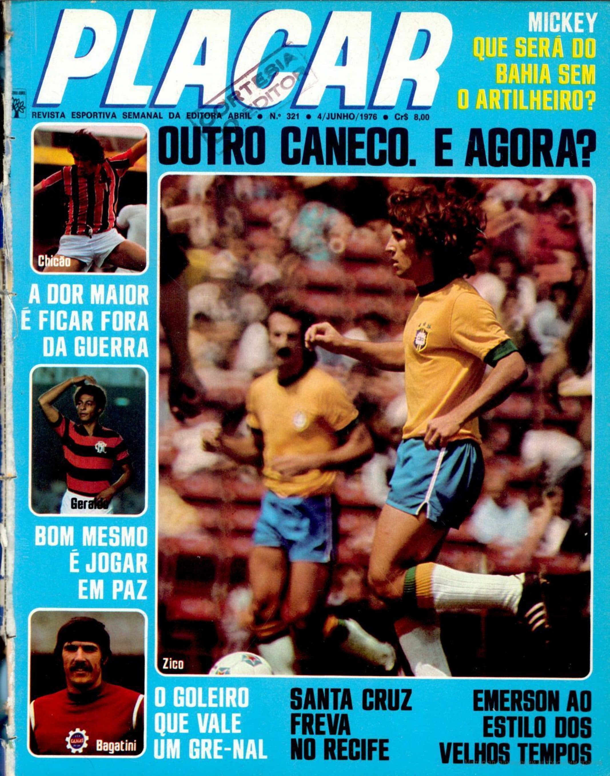 Capa da edição Outro caneco. E agora? da revista PLACAR