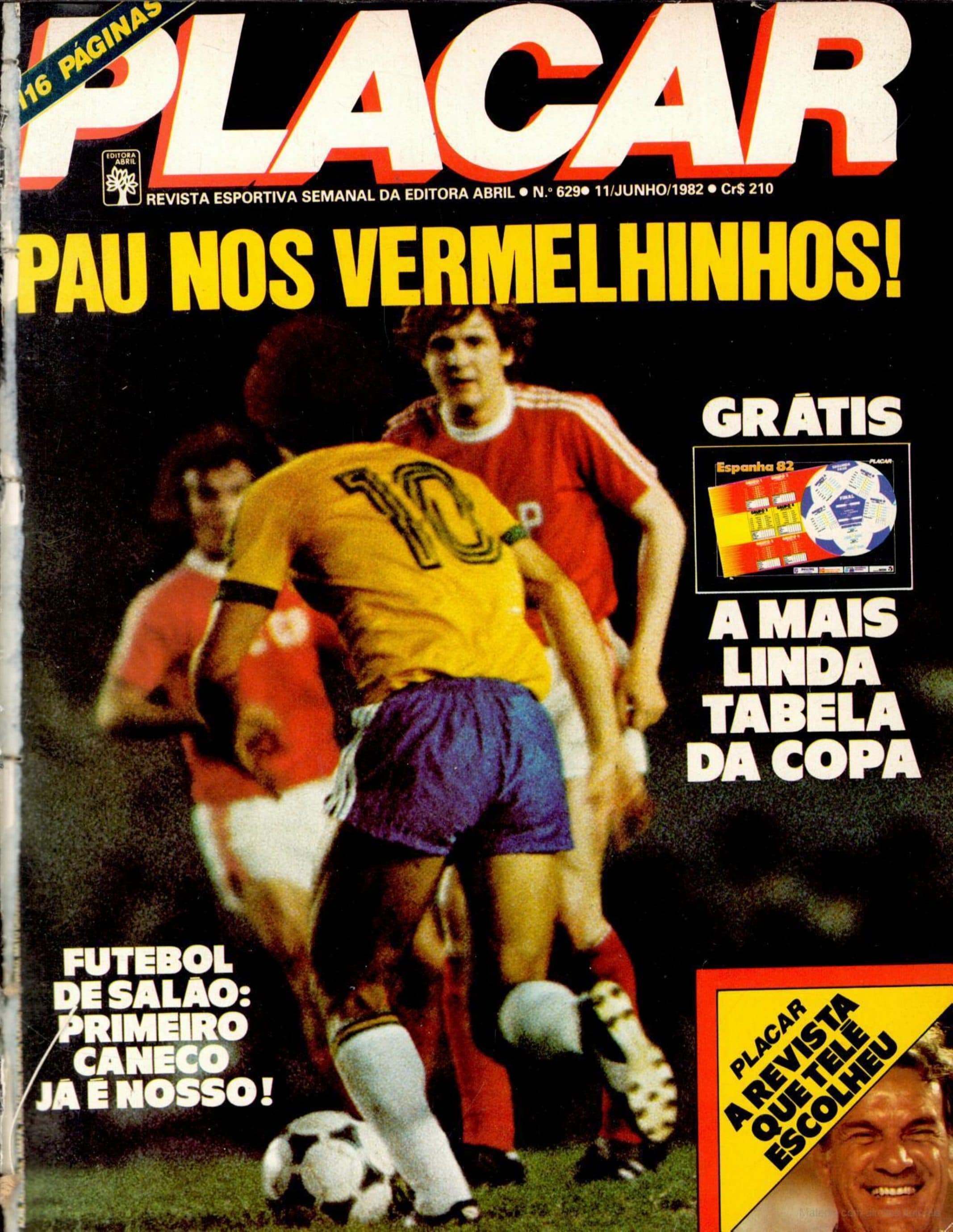 Capa da edição Nº 629 da revista PLACAR