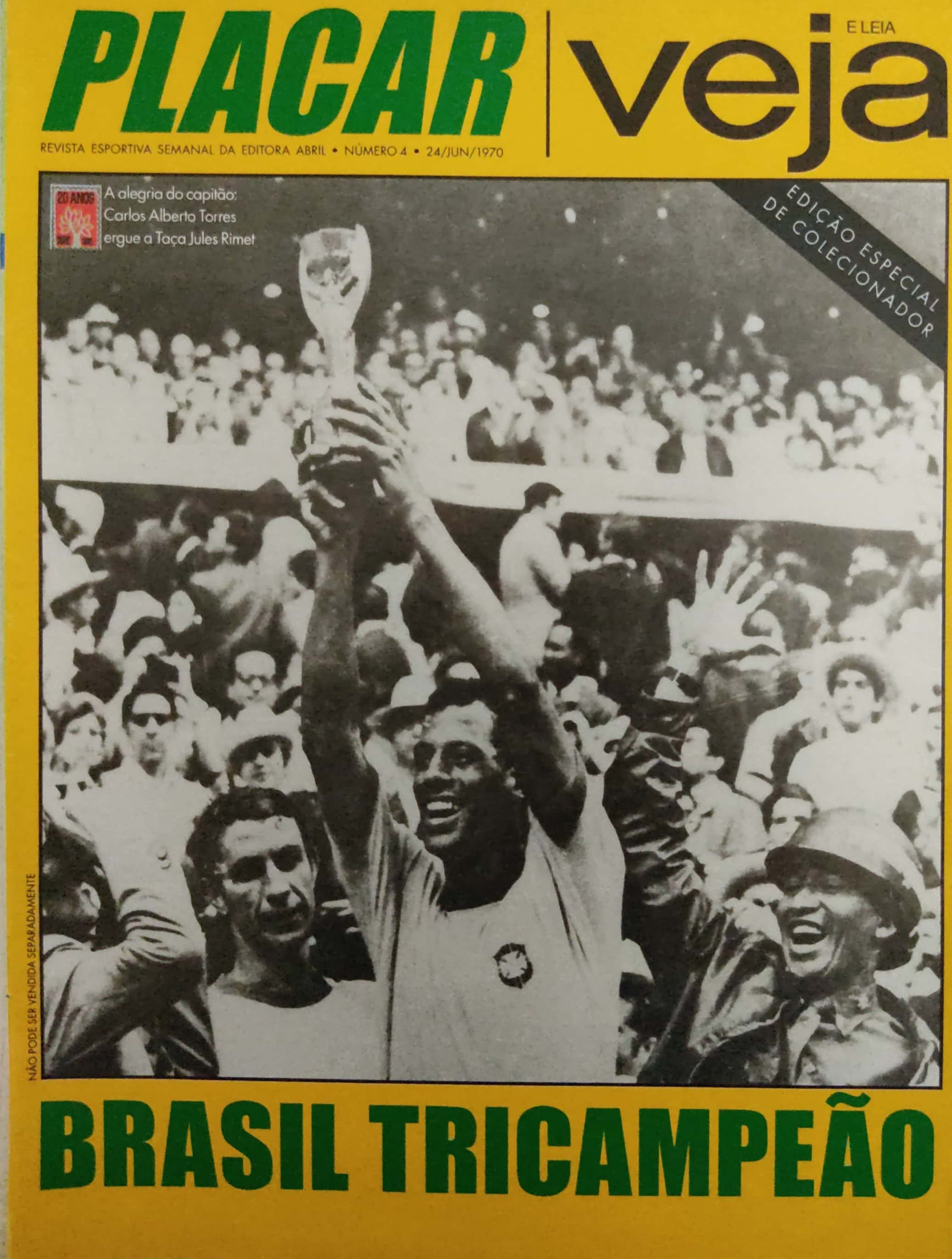 Capa da edição 2013 da revista PLACAR