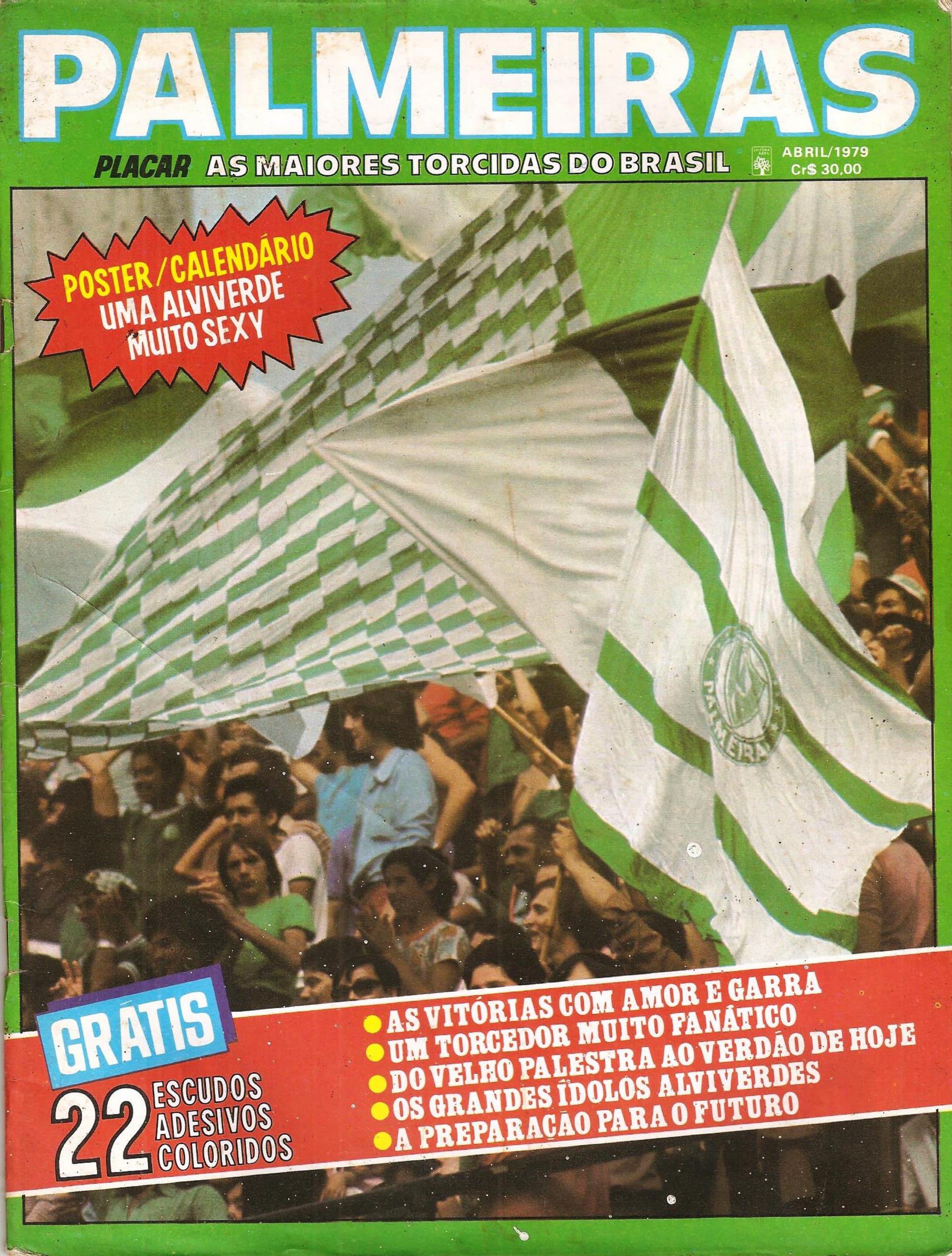 Capa da edição 1979-EDIÇÃO E. M.T.B. PALMEIRAS da revista PLACAR
