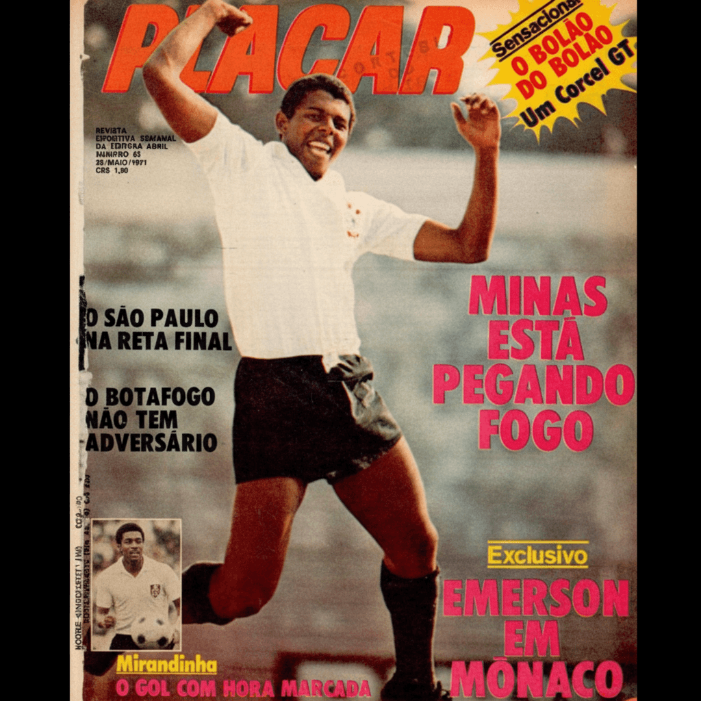 Capa da edição Minas está pegando fogo da revista PLACAR