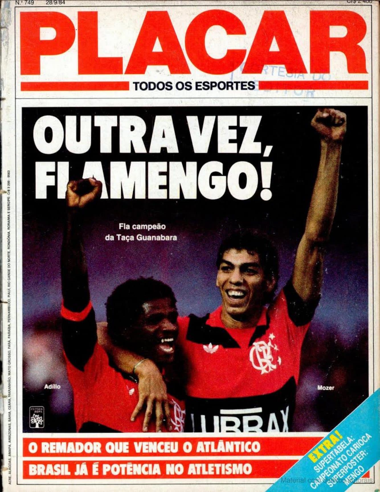 Capa da edição Nº 749 da revista PLACAR