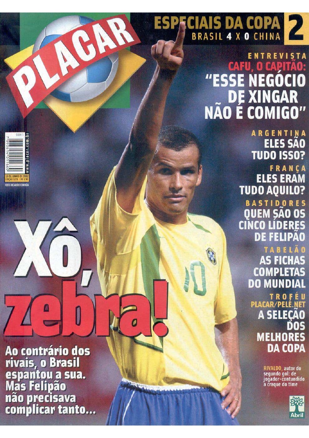 Capa da edição Nº 1226 da revista PLACAR