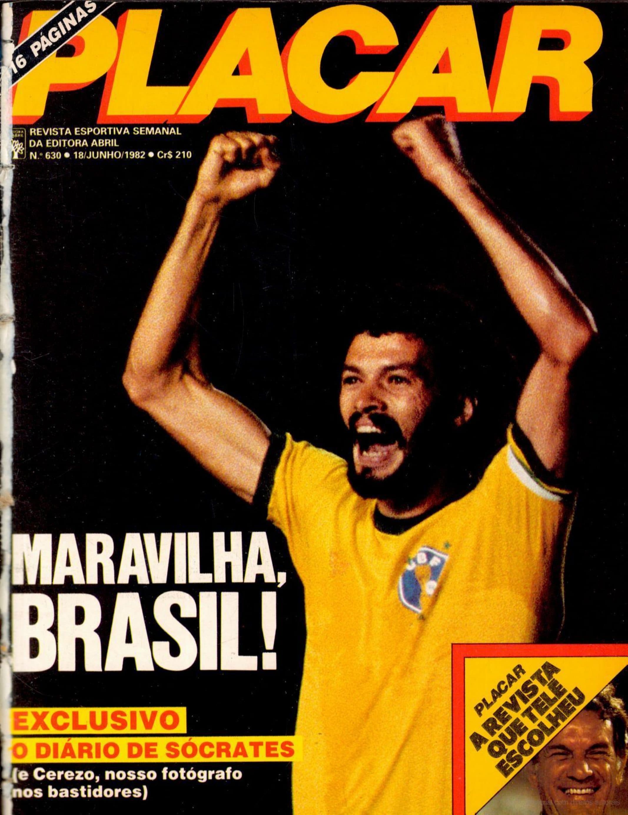 Capa da edição Nº 630 da revista PLACAR