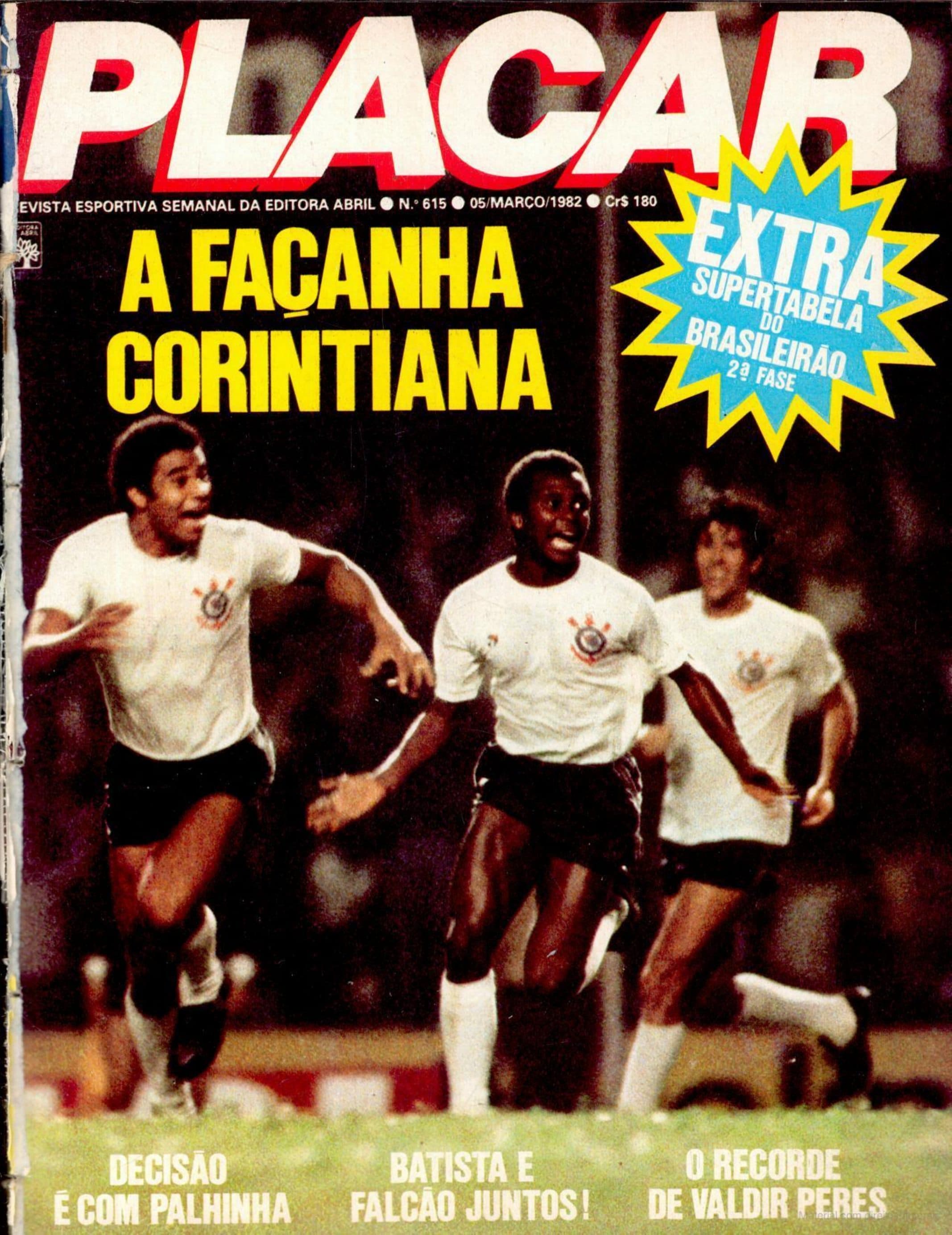 Capa da edição Nº 615 da revista PLACAR