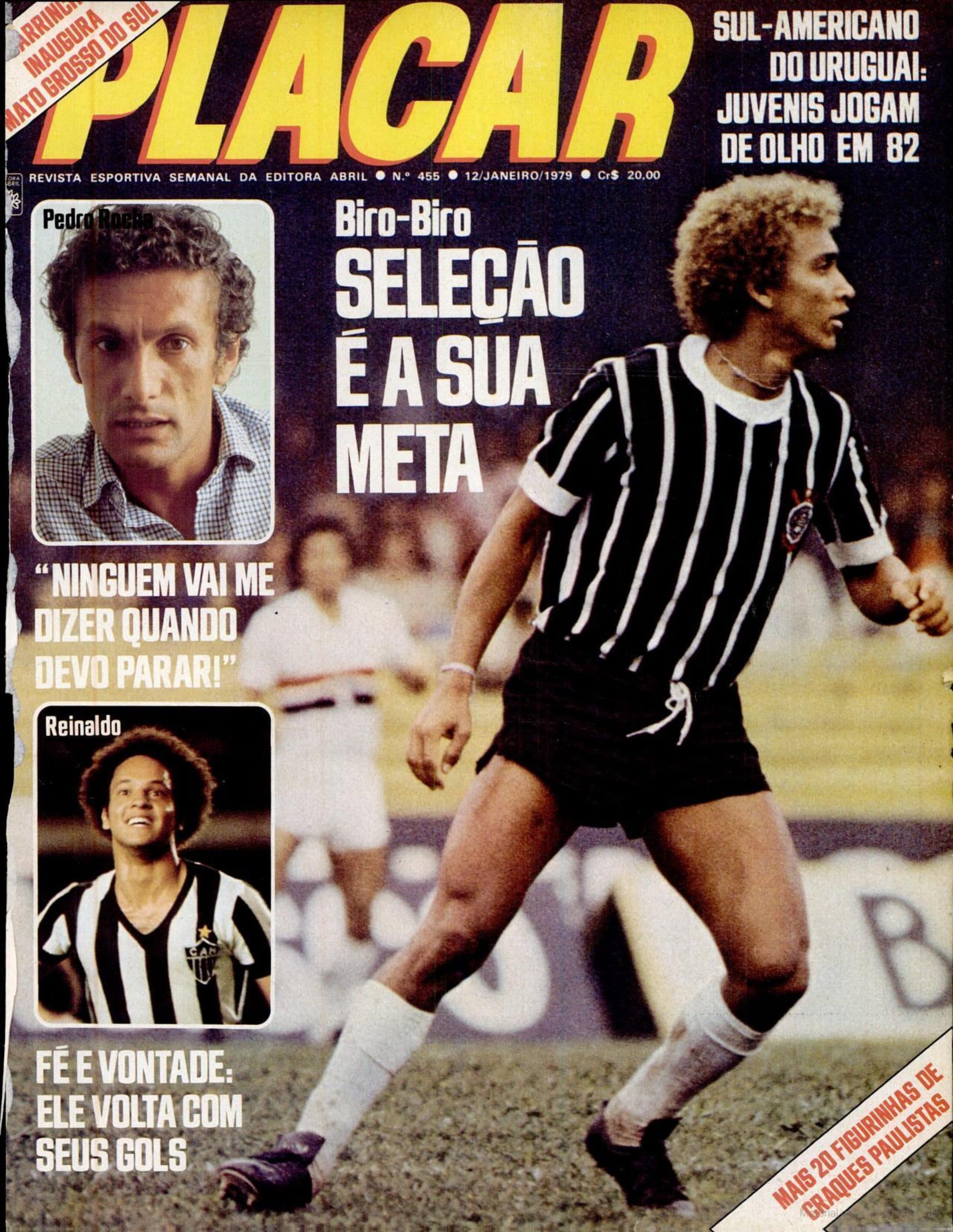 Capa da edição Biro-Biro: Seleção é a sua meta da revista PLACAR