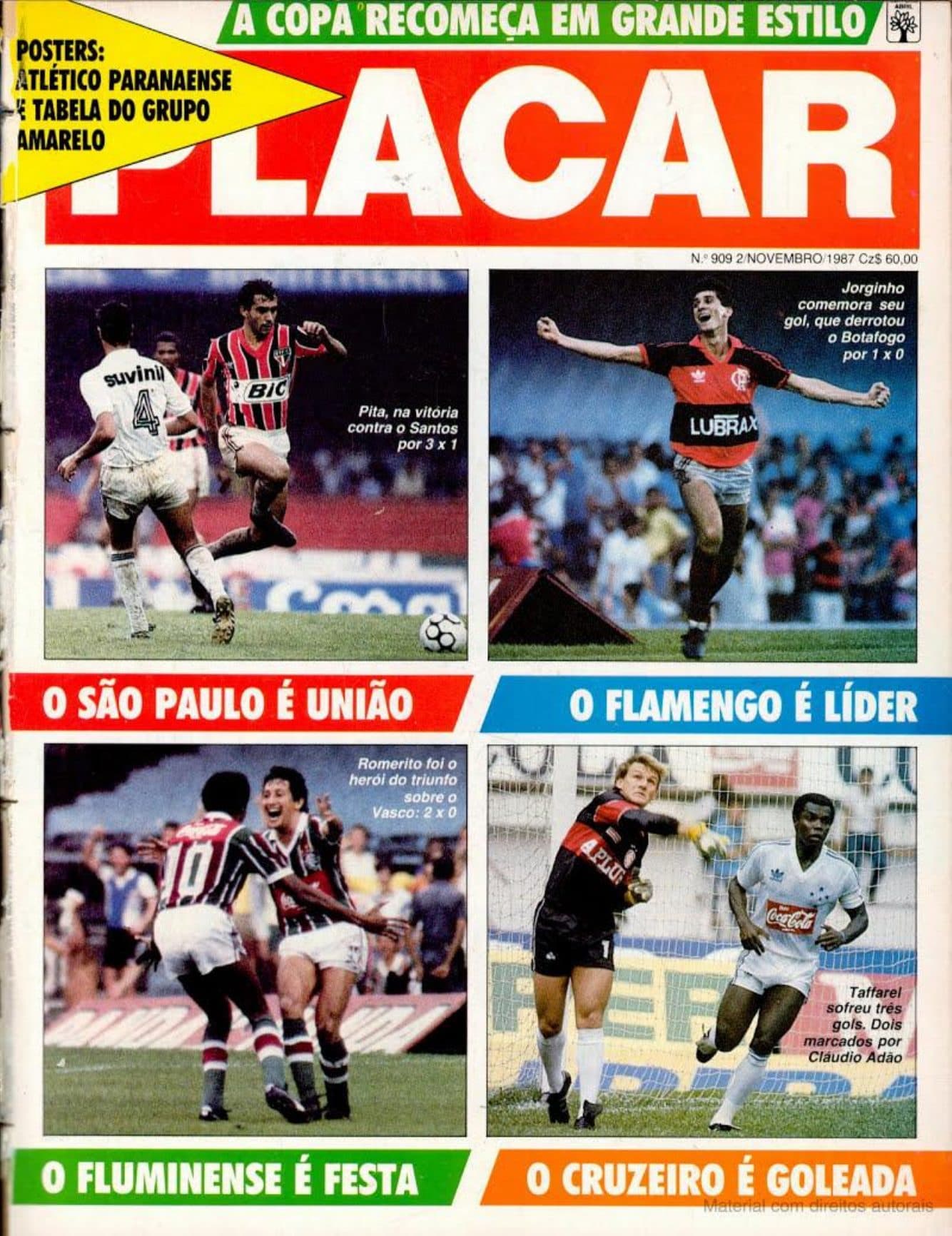 Capa da edição A Copa recomeça em grande estilo da revista PLACAR