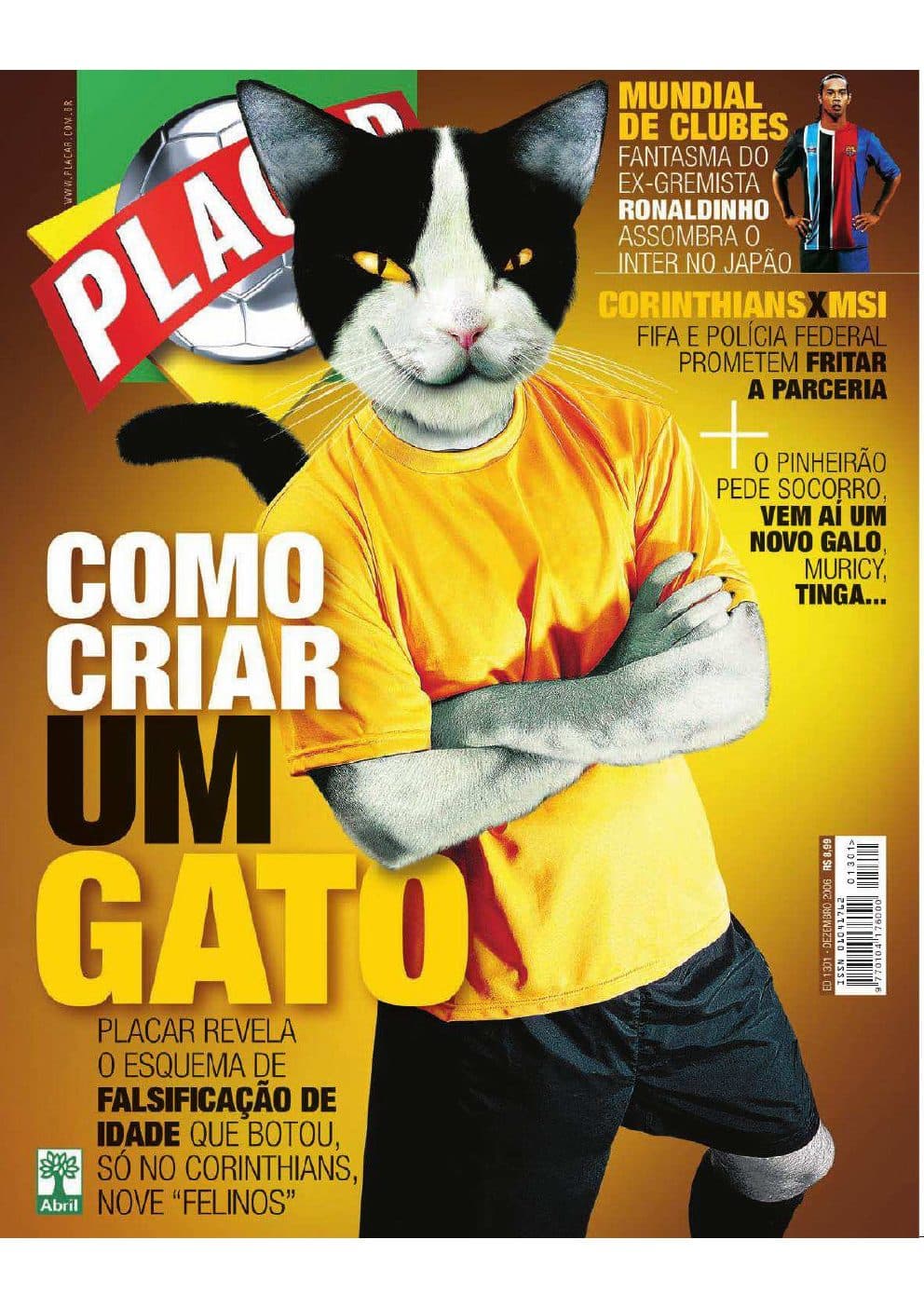 Capa da edição Nº 1301 da revista PLACAR