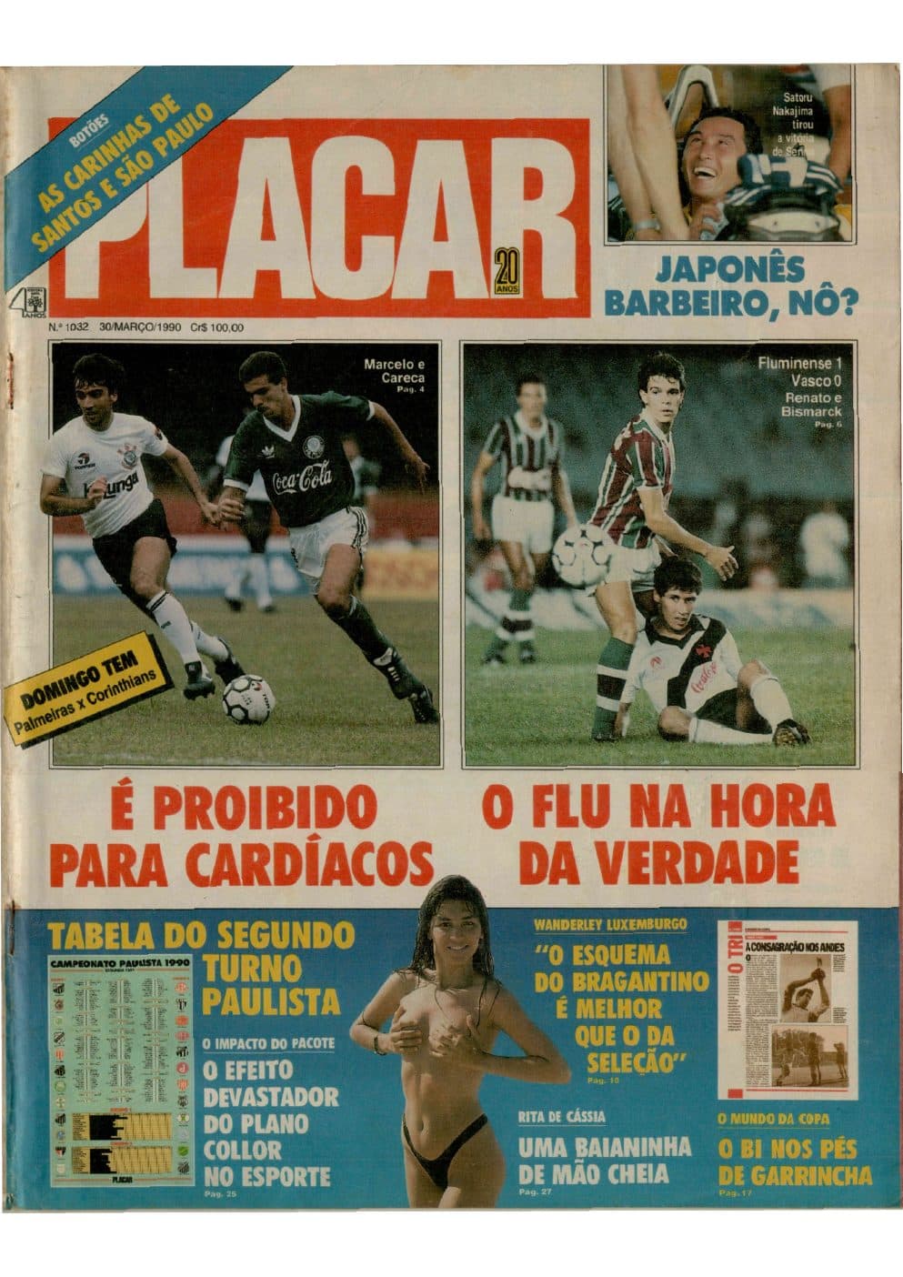 Capa da edição: 1990-EDIÇÃO