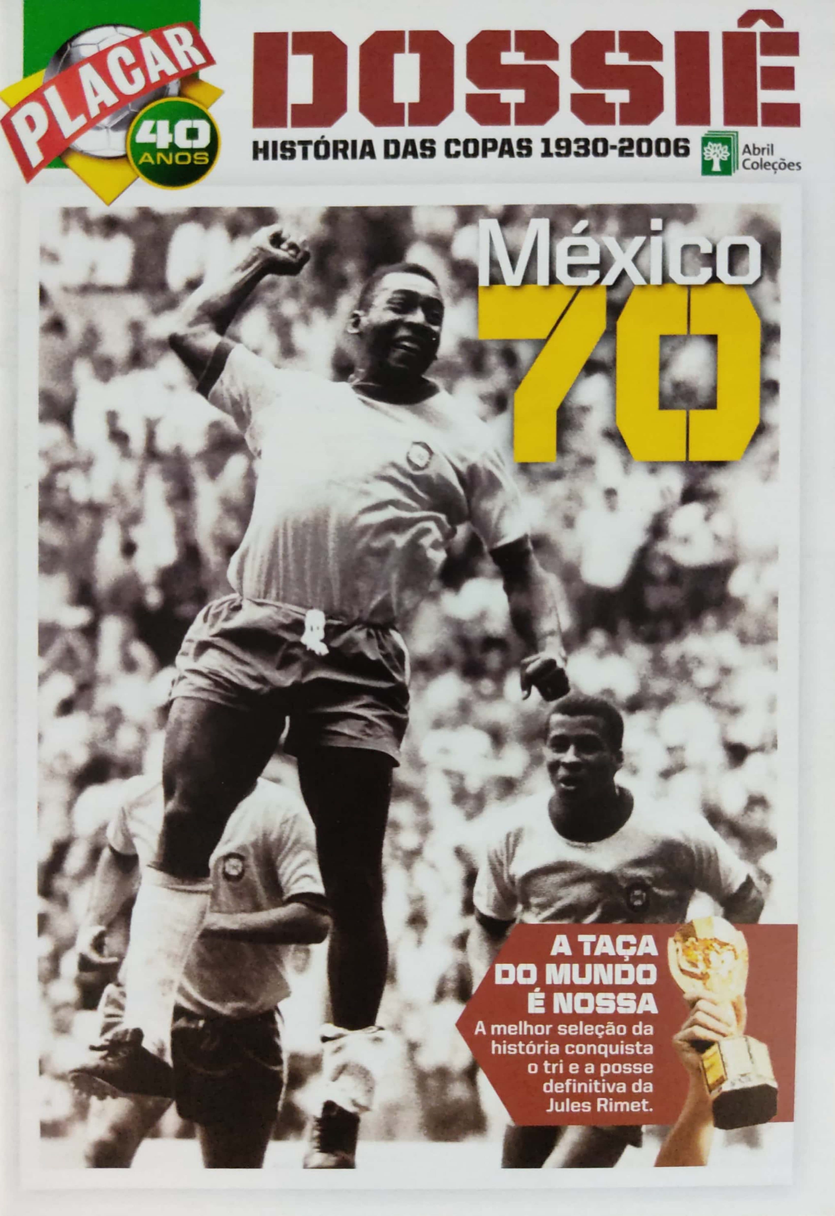 Capa da edição 2010 da revista PLACAR