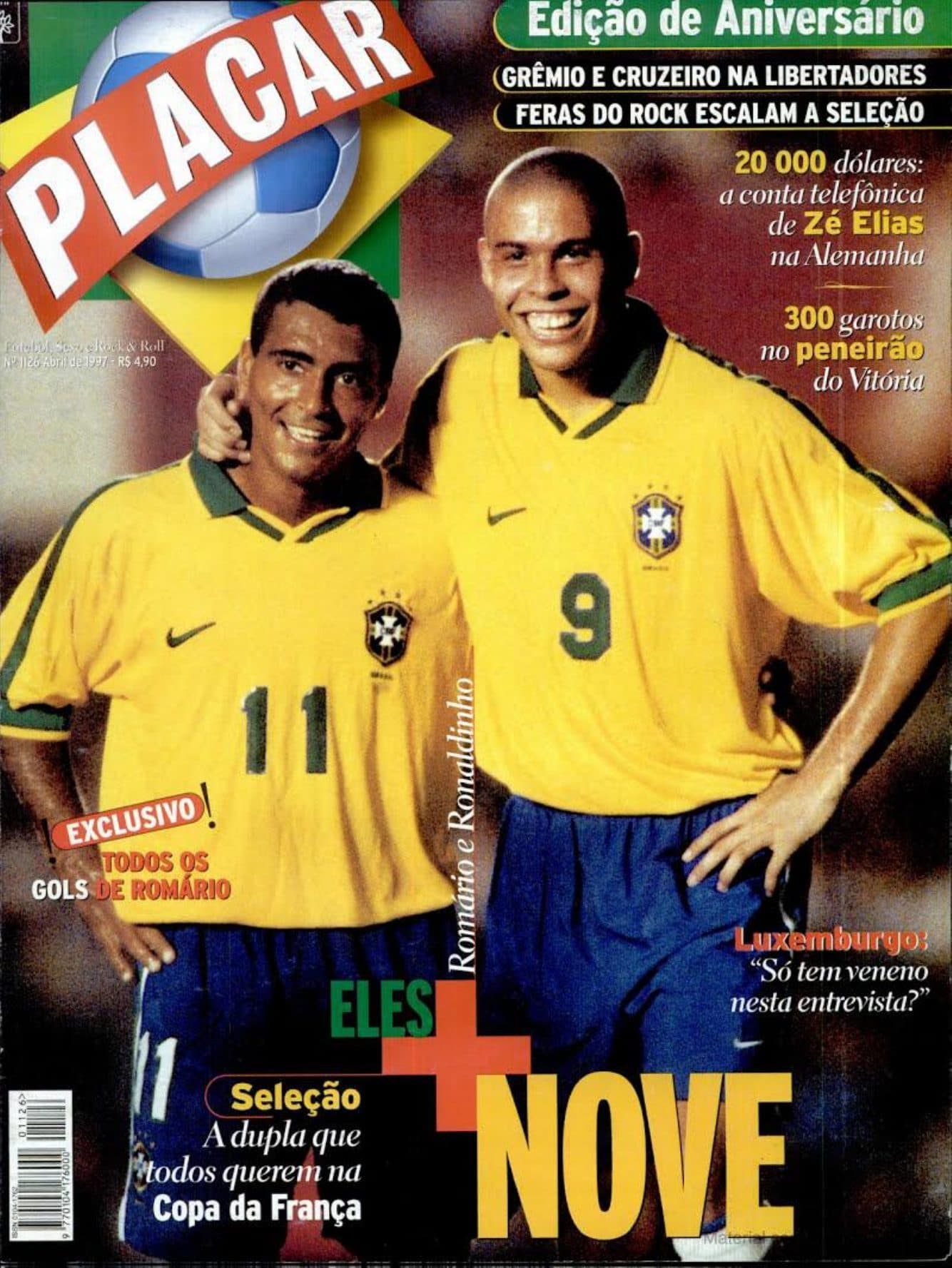 Capa da edição Nº 1126 da revista PLACAR