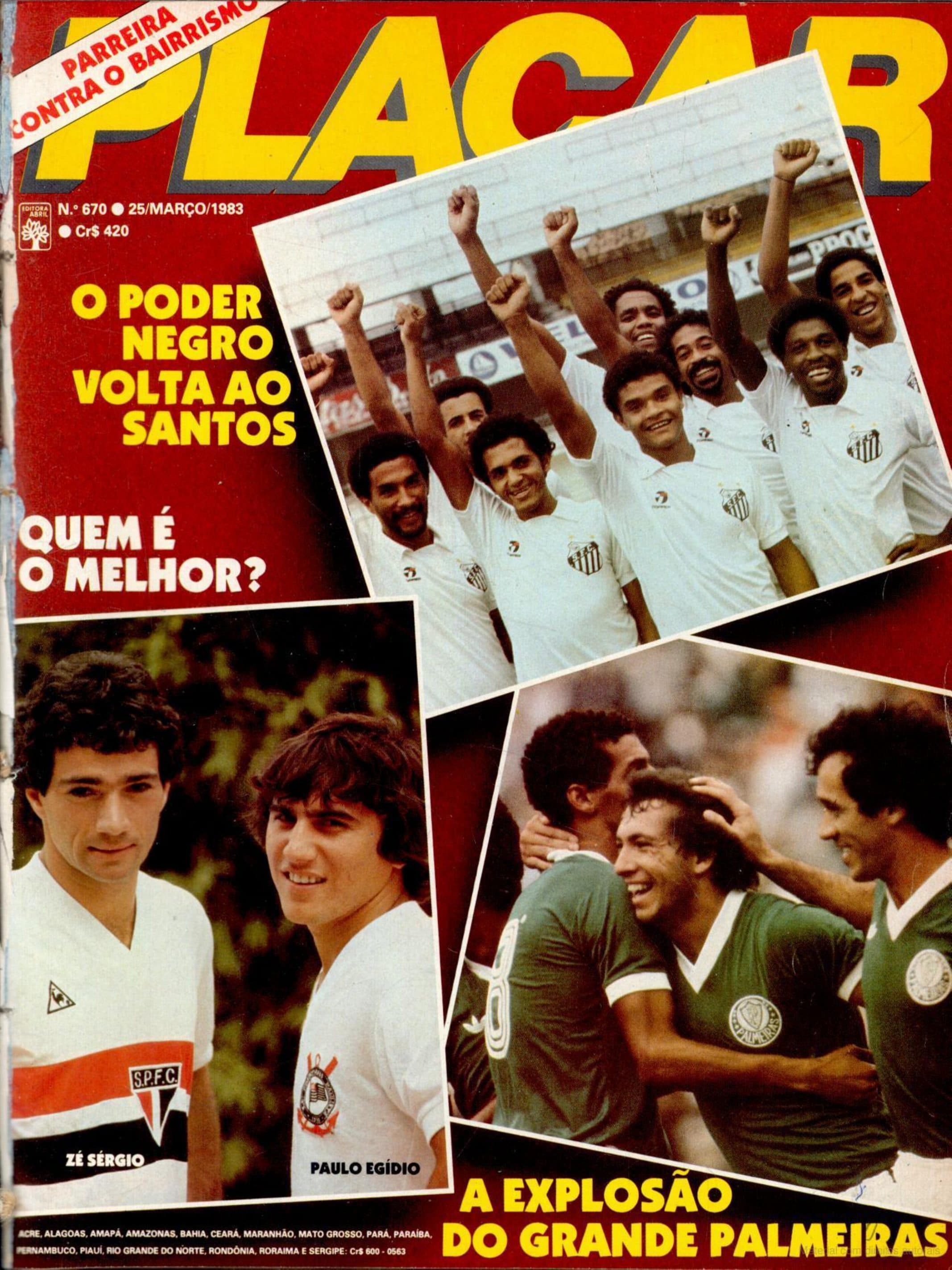 Capa da O Poder Negro Volta ao Santos