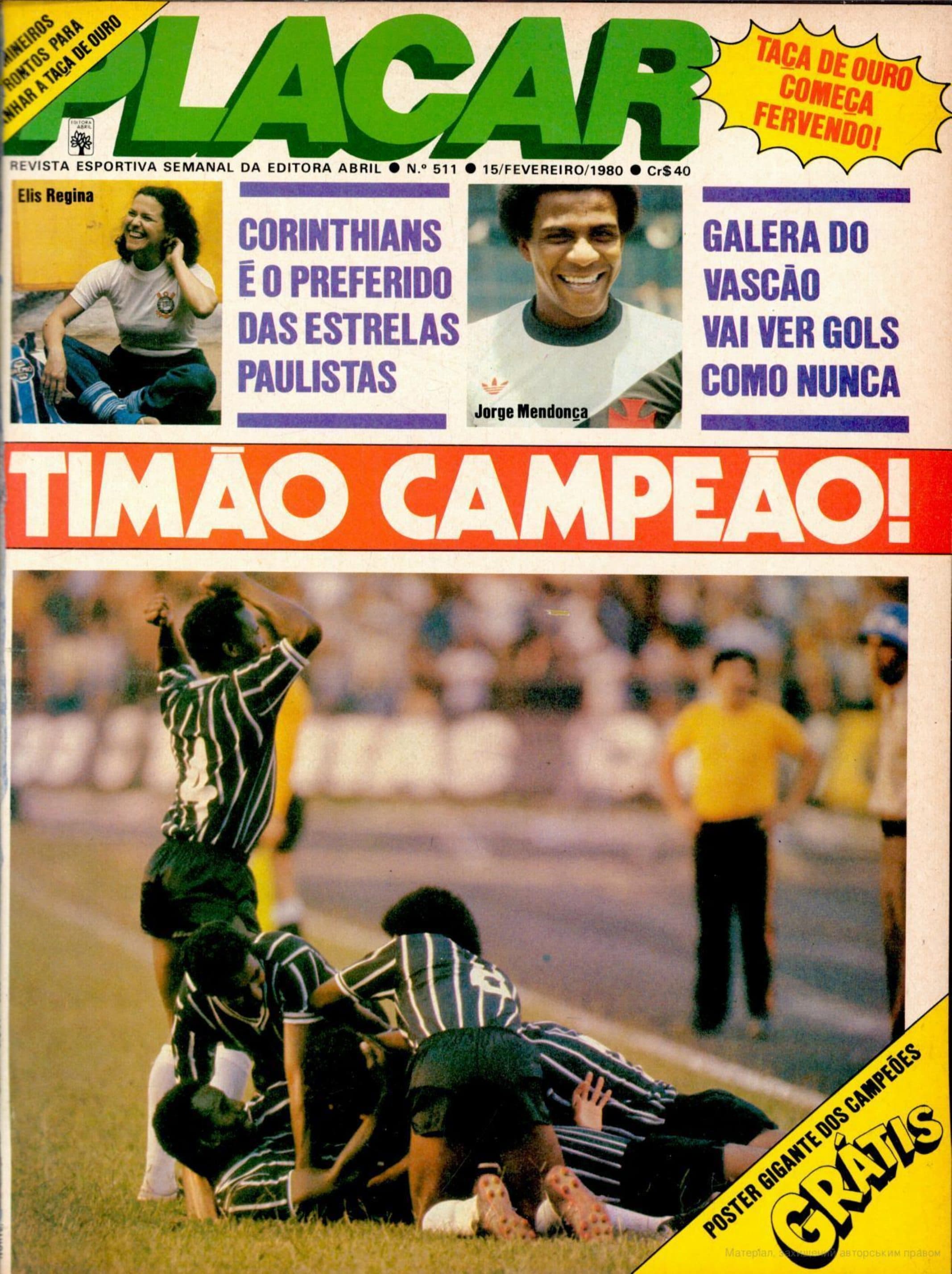 Capa da edição Nº 511 da revista PLACAR