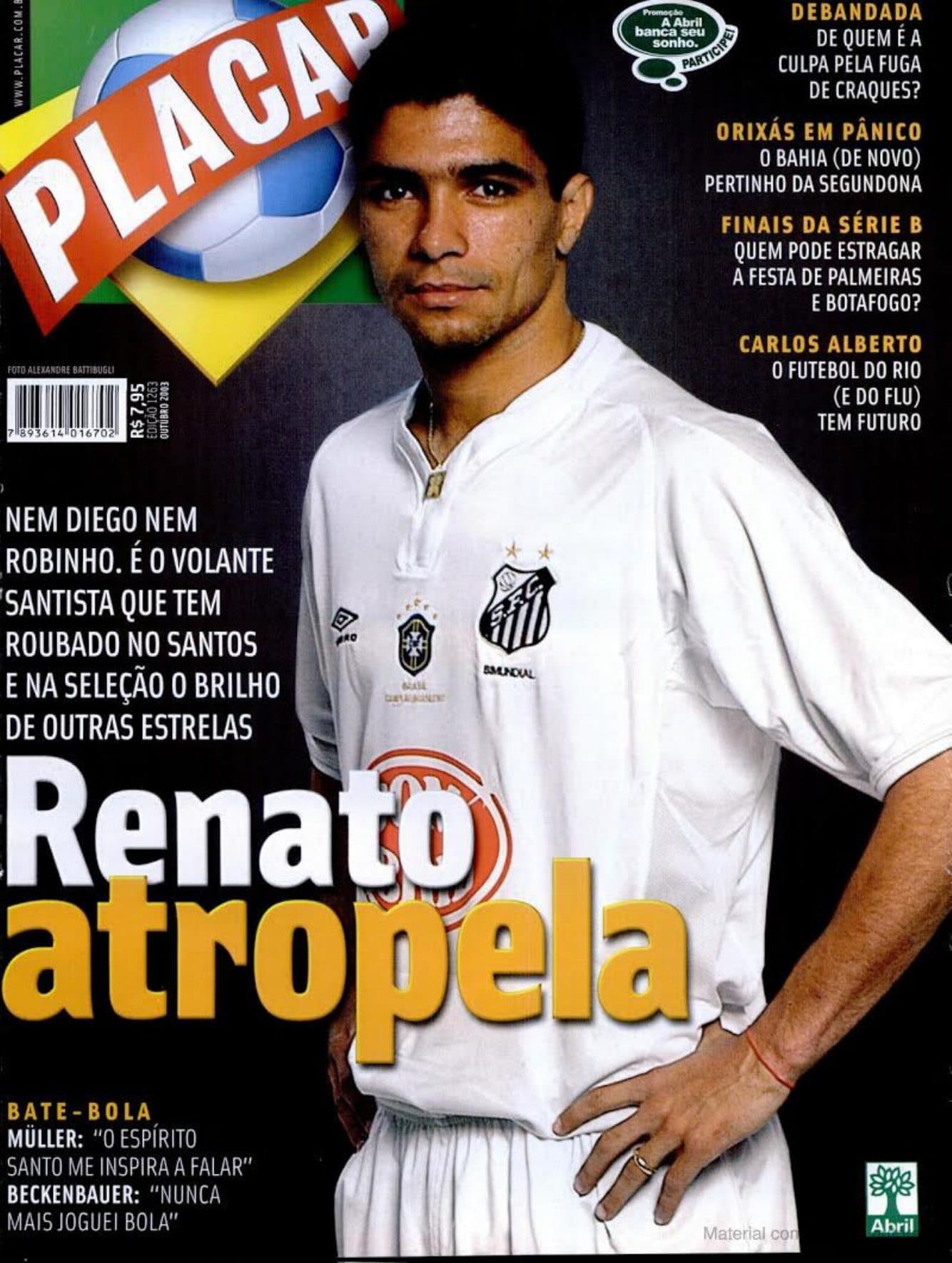 Capa da edição Nº 1263 da revista PLACAR