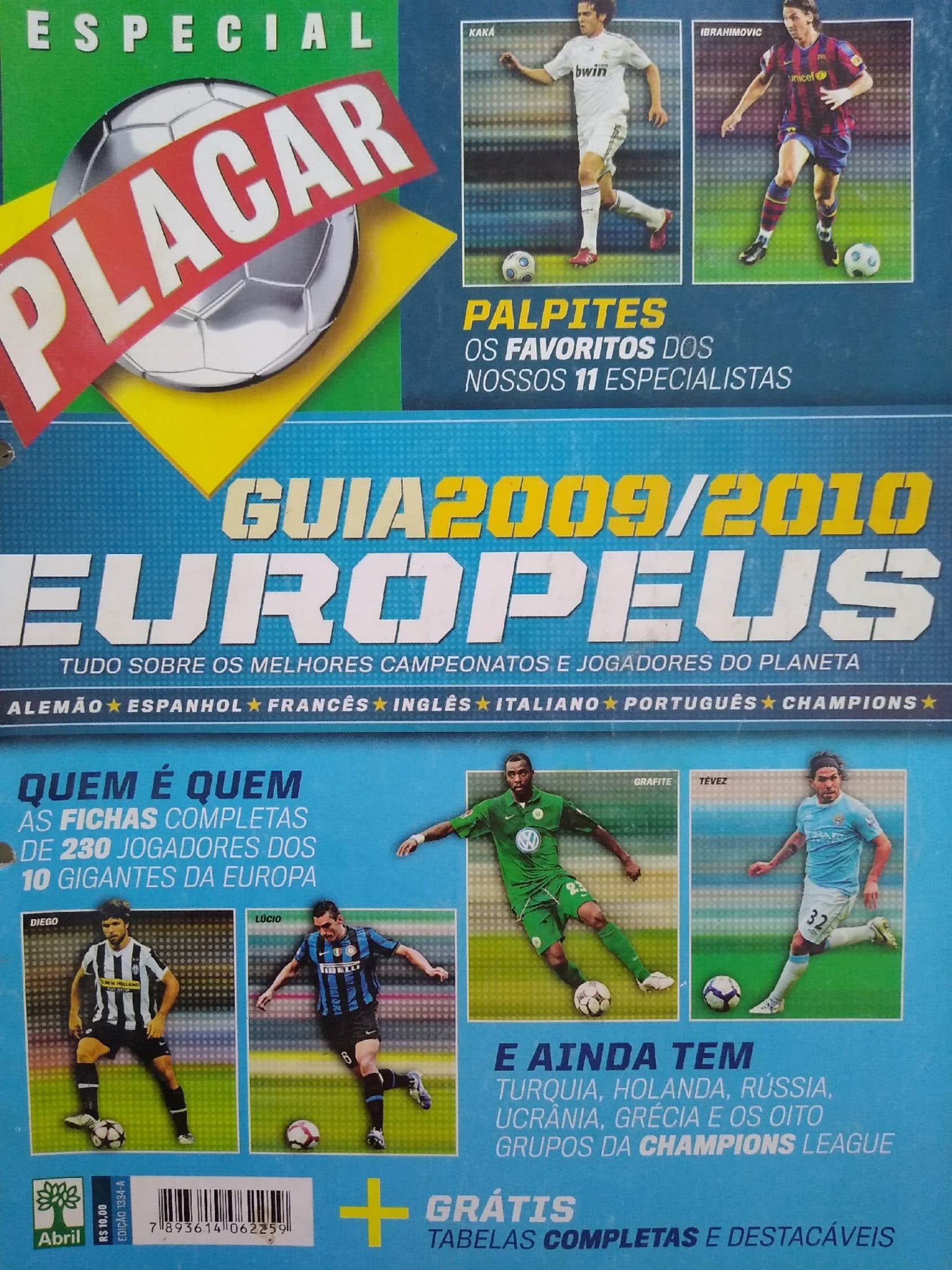 Capa da edição Nº 1334A da revista PLACAR