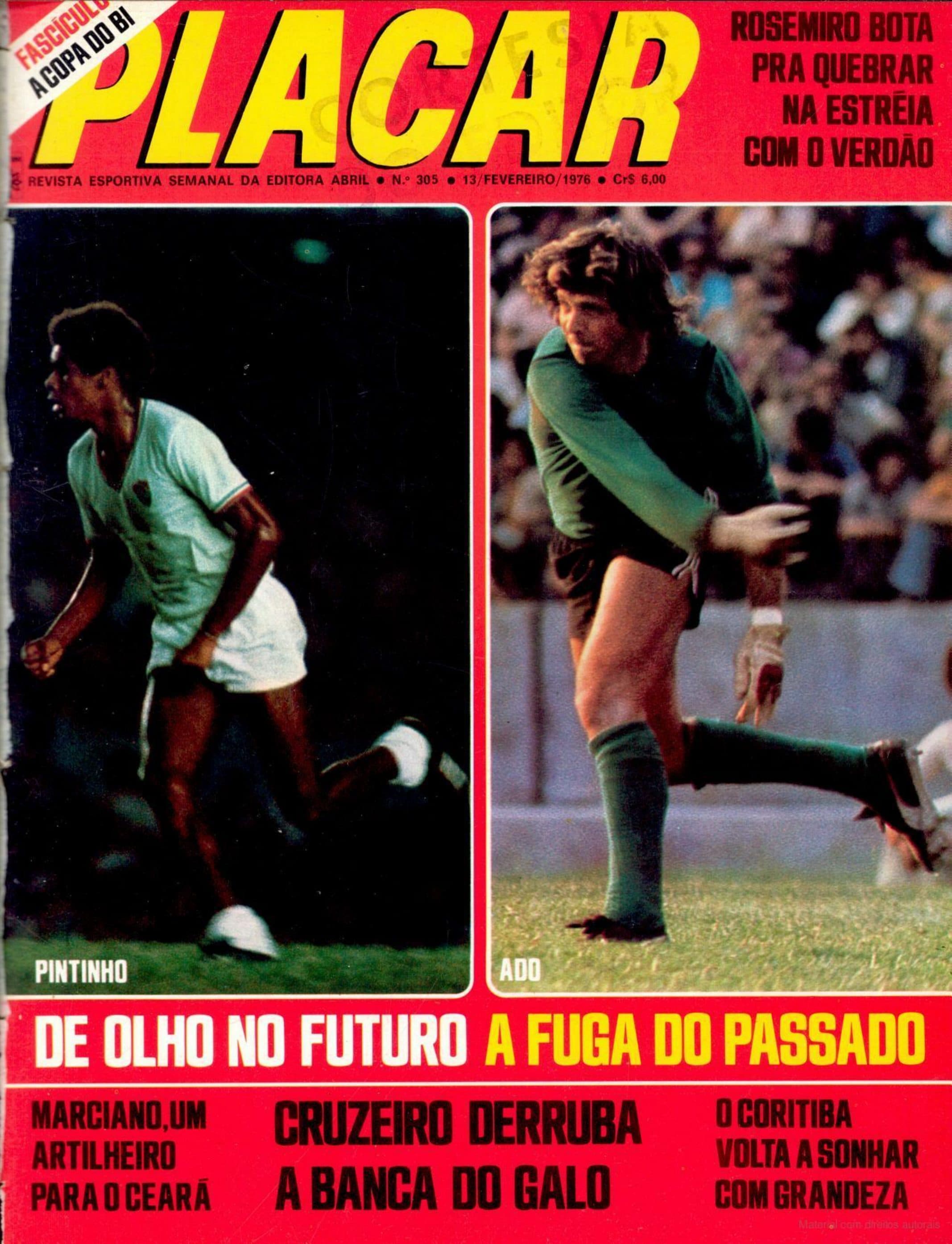 Capa da edição De olho no futuro / A fuga do passado da revista PLACAR