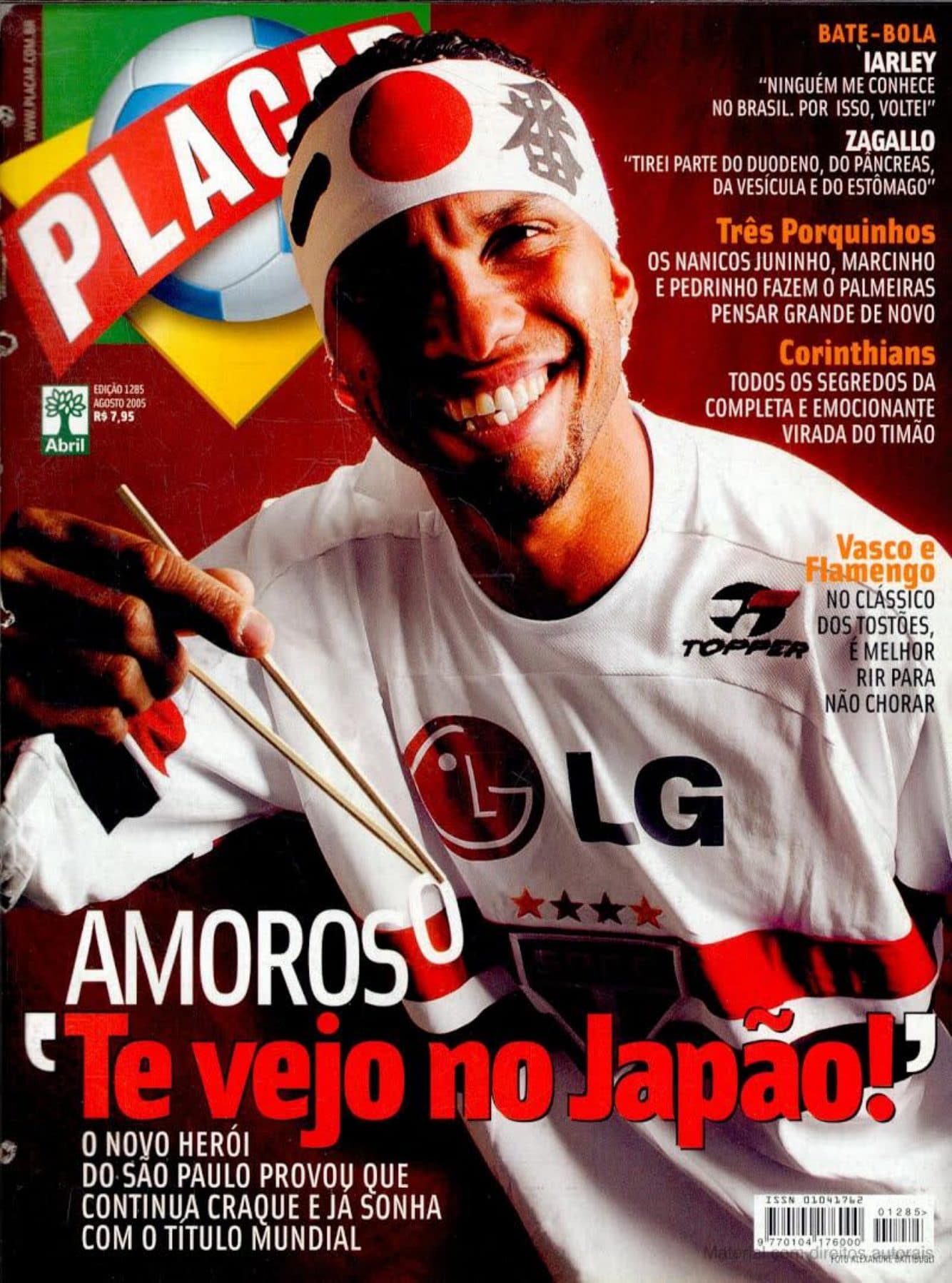 Capa da edição Nº 1285 da revista PLACAR