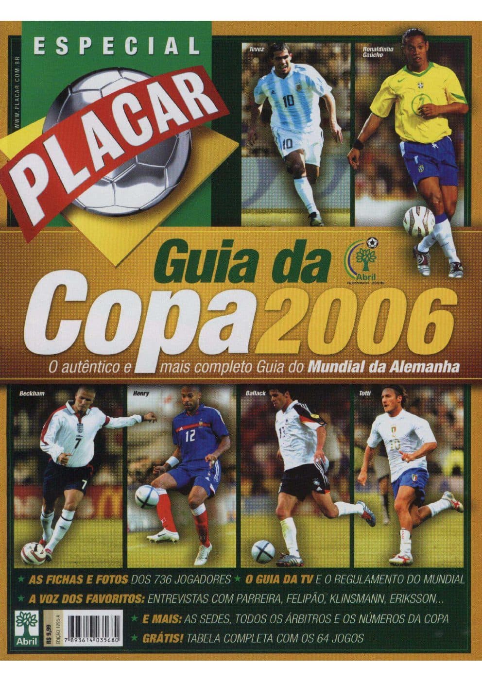 Capa da edição Nº 1295A da revista PLACAR