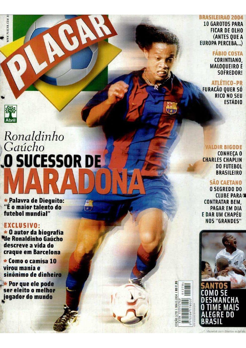 Capa da edição Nº 1270 da revista PLACAR