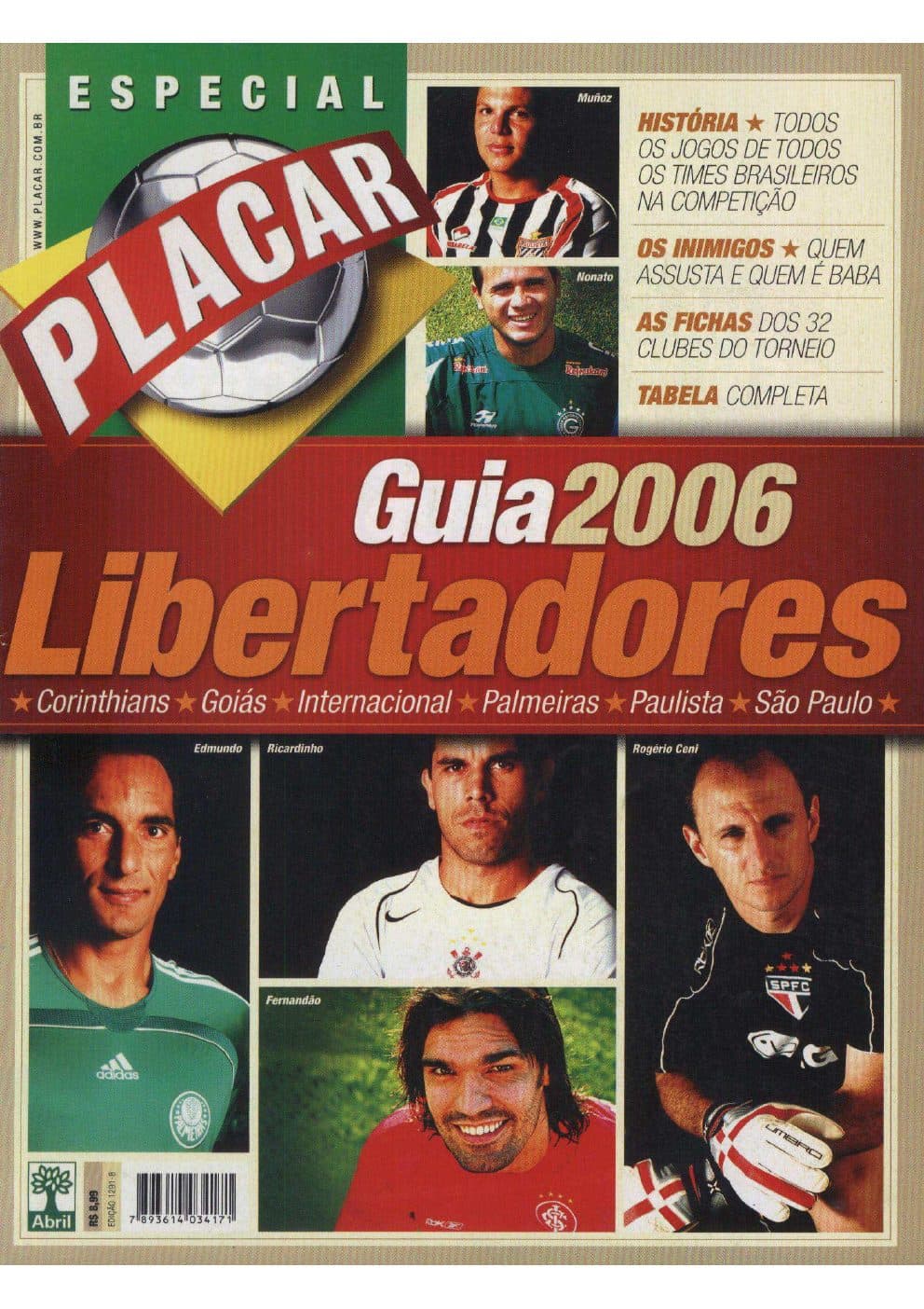 Capa da edição Nº 1291B da revista PLACAR