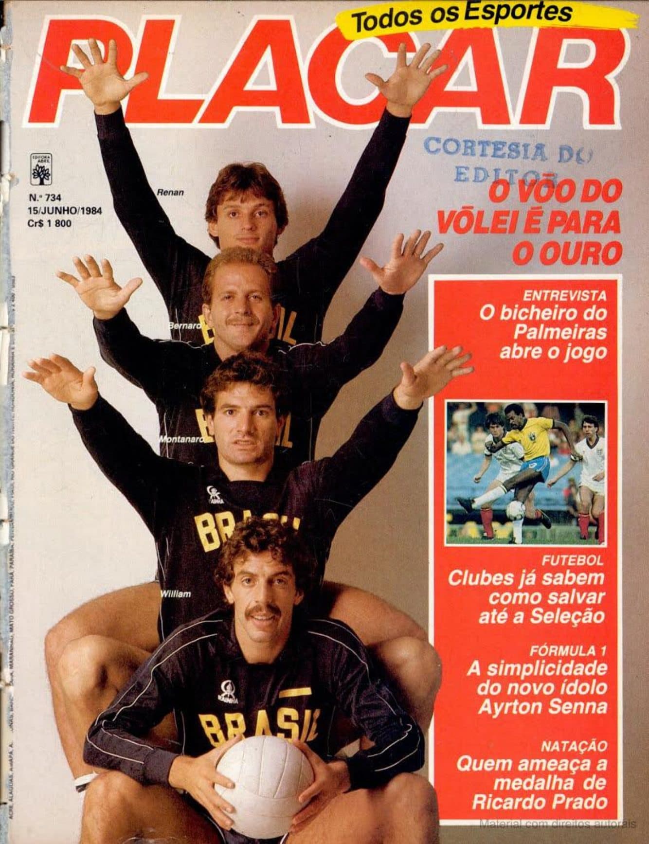 Capa da edição Nº 734 da revista PLACAR