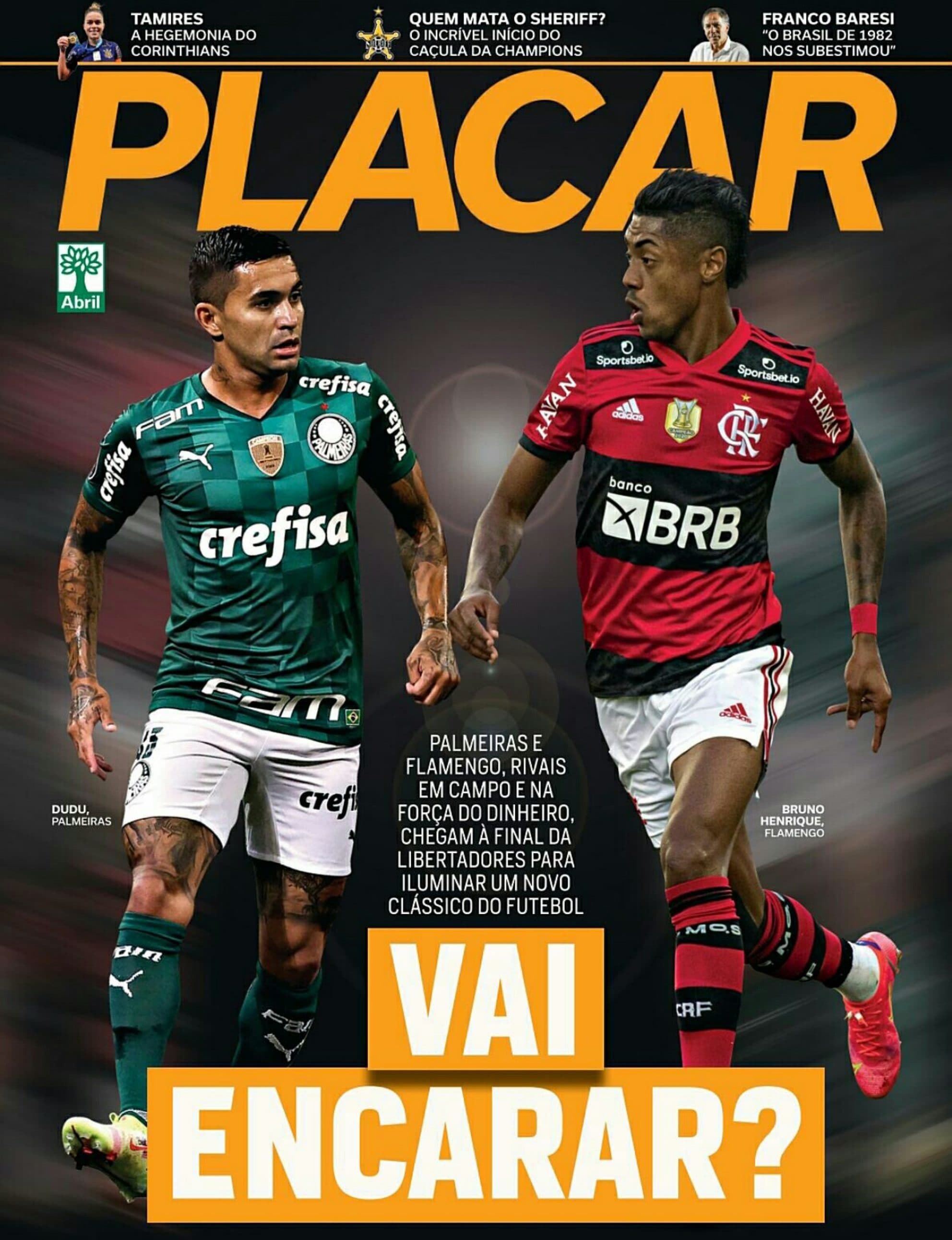 Capa da edição Vai Encarar? da revista PLACAR