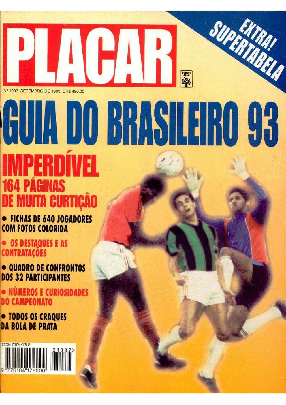 Capa da edição Nº 1087 da revista PLACAR