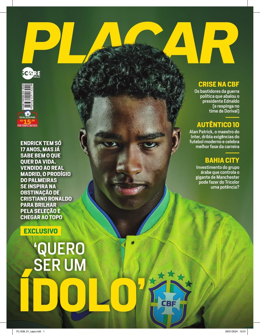 Capa da edição: Nº 1508