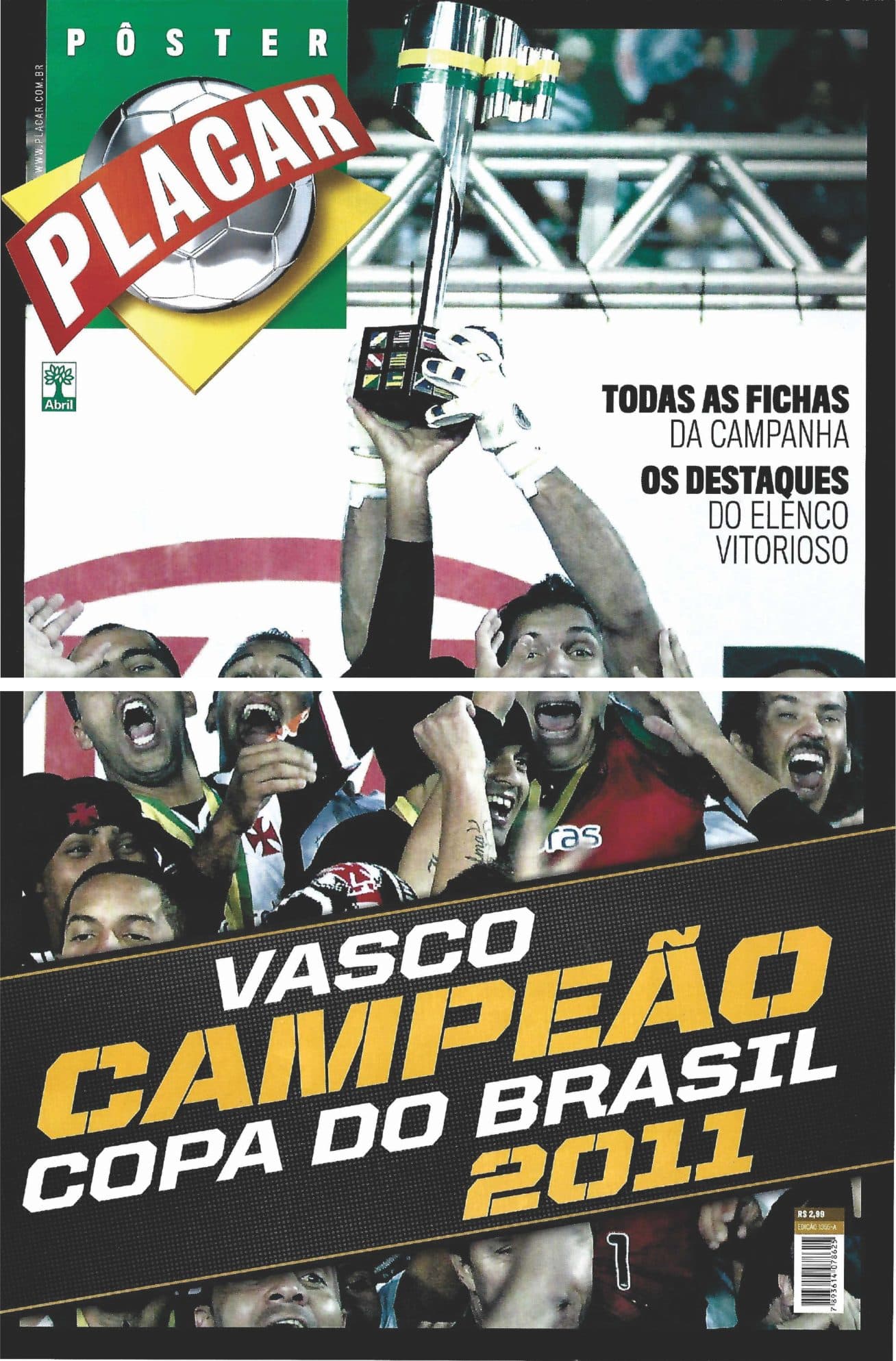 Capa da edição Nº 1355A da revista PLACAR