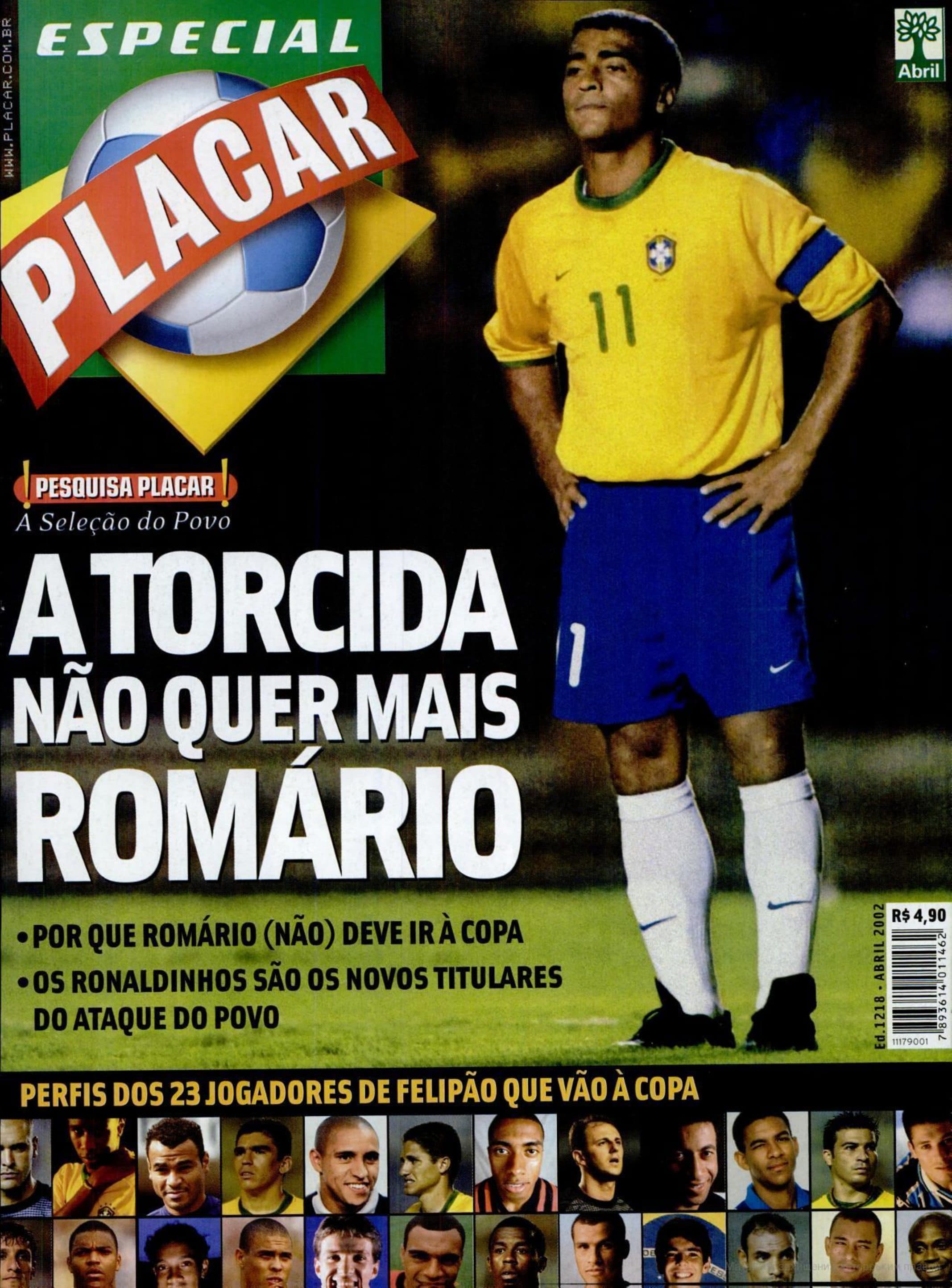 Capa da edição Nº 12182002 da revista PLACAR