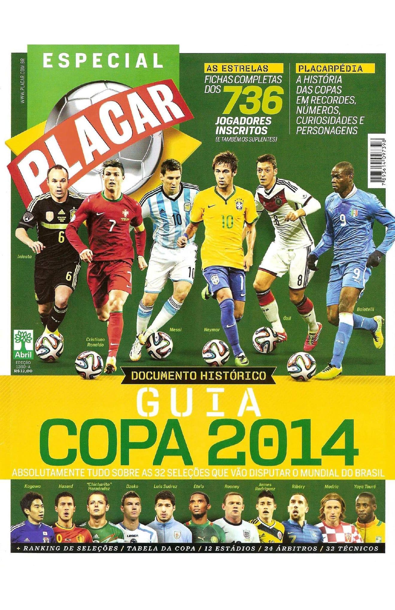 Capa da edição Nº 1390A da revista PLACAR