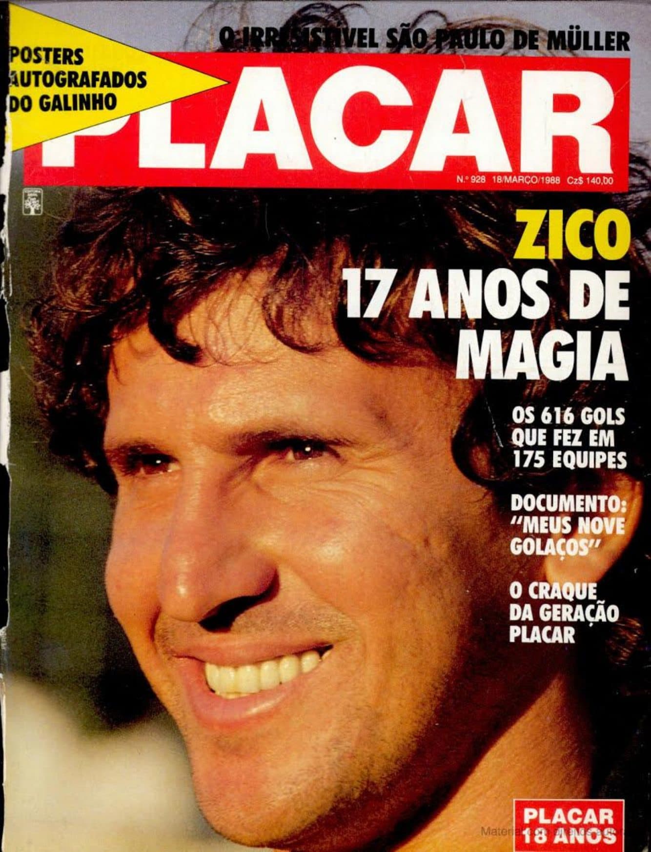 Capa da edição Nº 928 da revista PLACAR