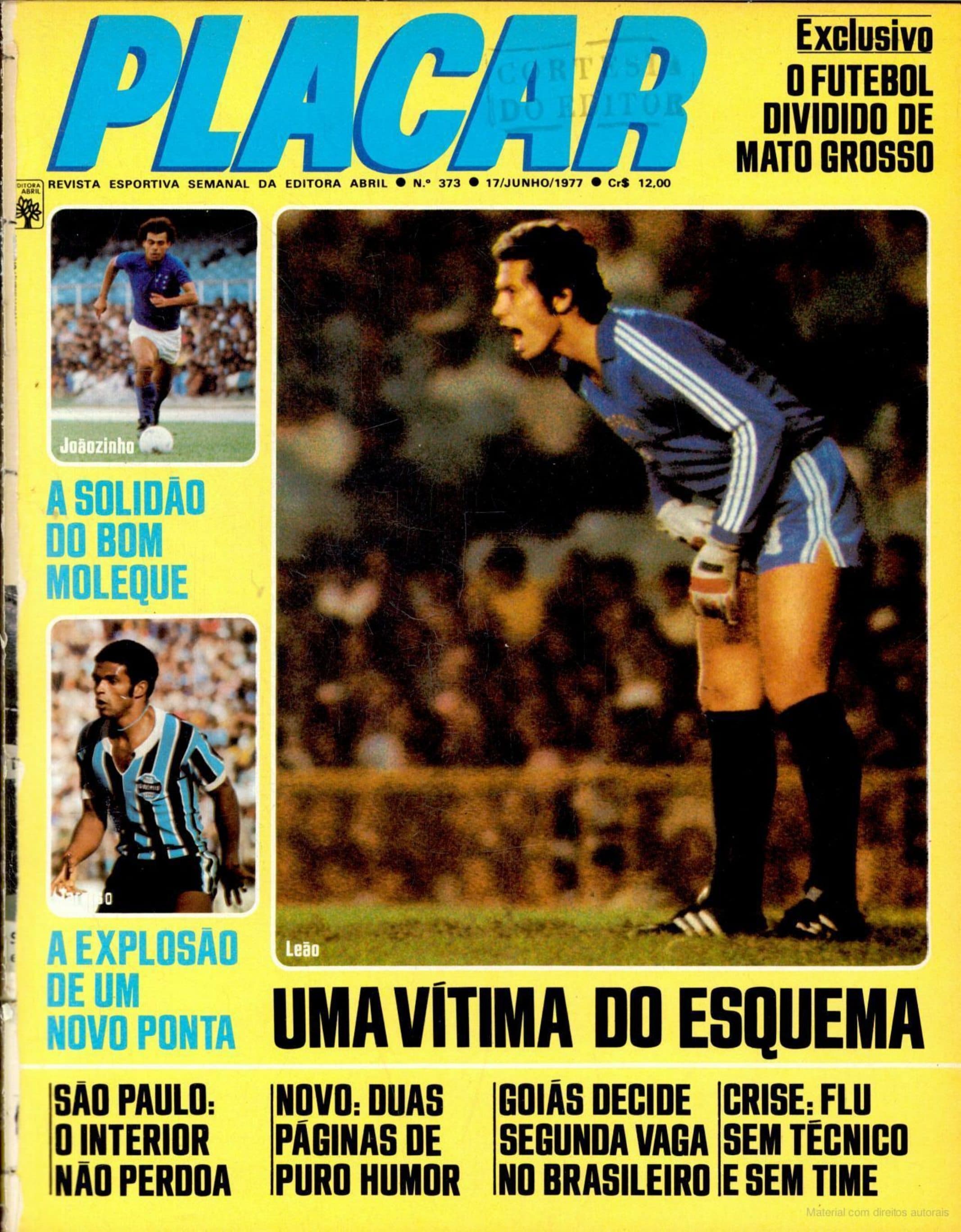 Capa da edição Leão: Uma vítima do esquema da revista PLACAR