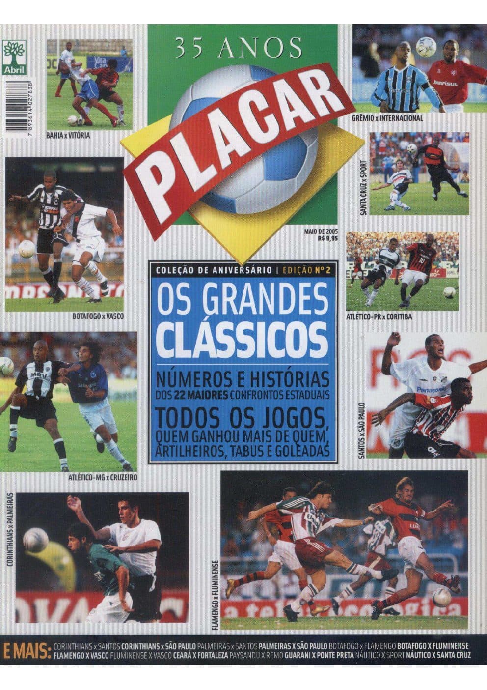 Capa da edição 35 Anos — Nº 2 da revista PLACAR