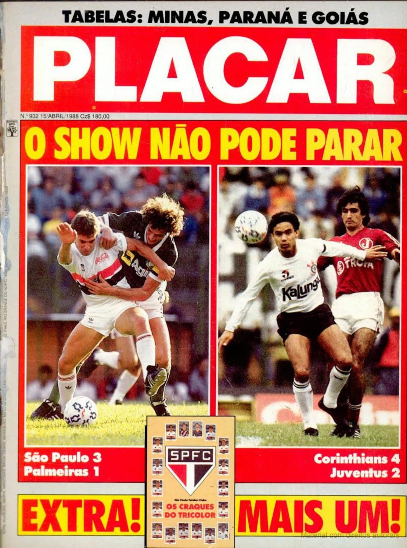 Capa da edição Nº 932 da revista PLACAR